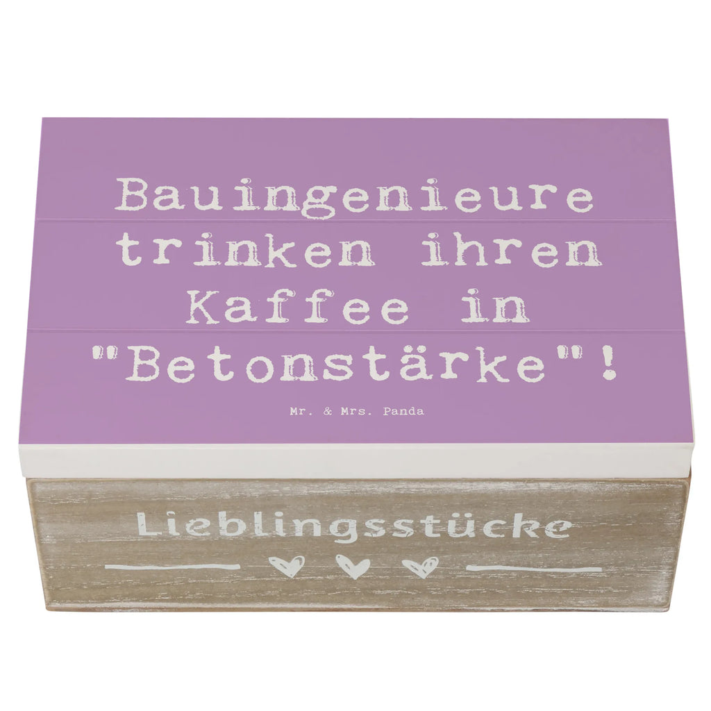 Holzkiste Spruch Bauingenieure trinken ihren Kaffee in "Betonstärke"! Holzkiste, Kiste, Schatzkiste, Truhe, Schatulle, XXL, Erinnerungsbox, Erinnerungskiste, Dekokiste, Aufbewahrungsbox, Geschenkbox, Geschenkdose, Beruf, Ausbildung, Jubiläum, Abschied, Rente, Kollege, Kollegin, Geschenk, Schenken, Arbeitskollege, Mitarbeiter, Firma, Danke, Dankeschön