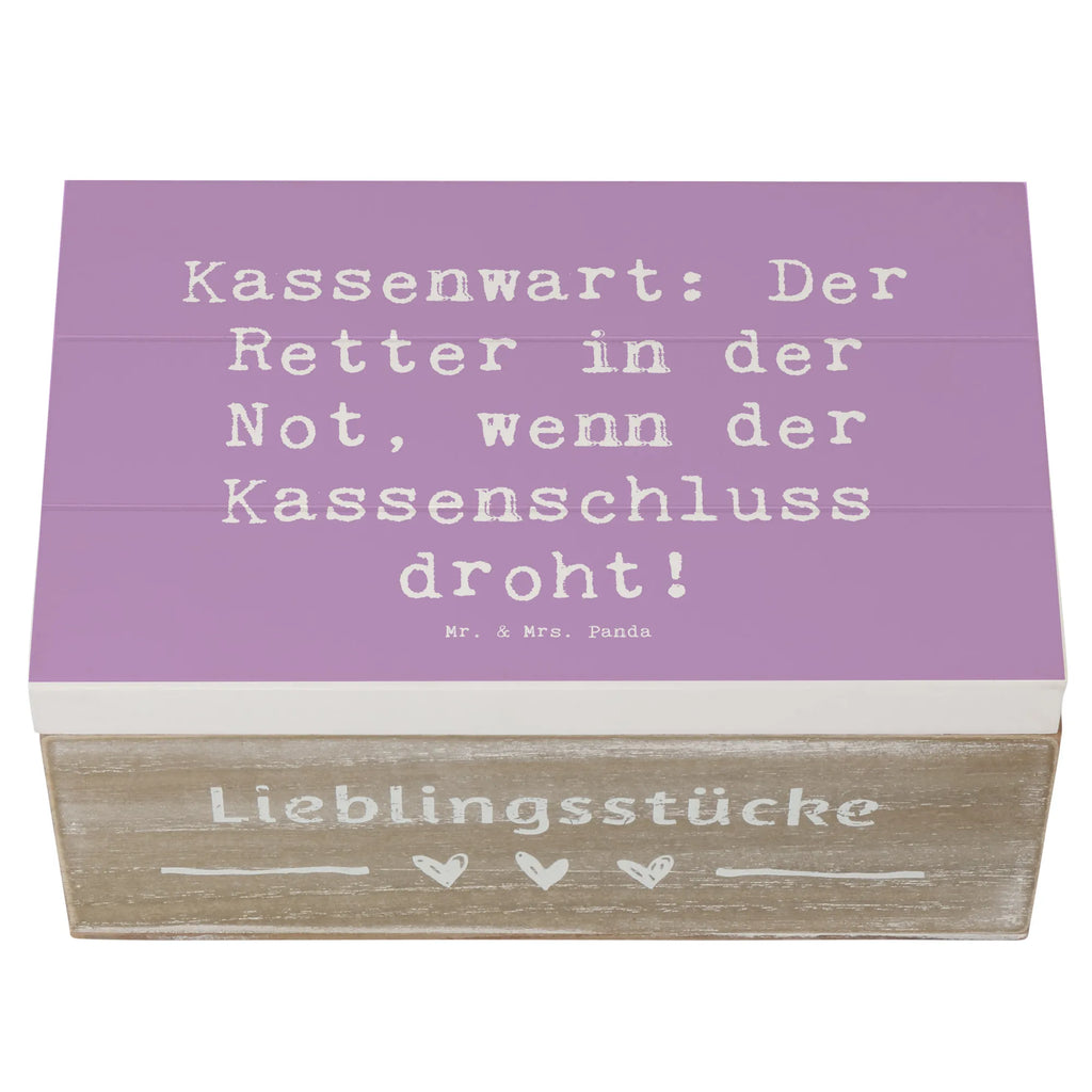 Holzkiste Spruch Kassenwart: Der Retter in der Not, wenn der Kassenschluss droht! Holzkiste, Kiste, Schatzkiste, Truhe, Schatulle, XXL, Erinnerungsbox, Erinnerungskiste, Dekokiste, Aufbewahrungsbox, Geschenkbox, Geschenkdose, Beruf, Ausbildung, Jubiläum, Abschied, Rente, Kollege, Kollegin, Geschenk, Schenken, Arbeitskollege, Mitarbeiter, Firma, Danke, Dankeschön