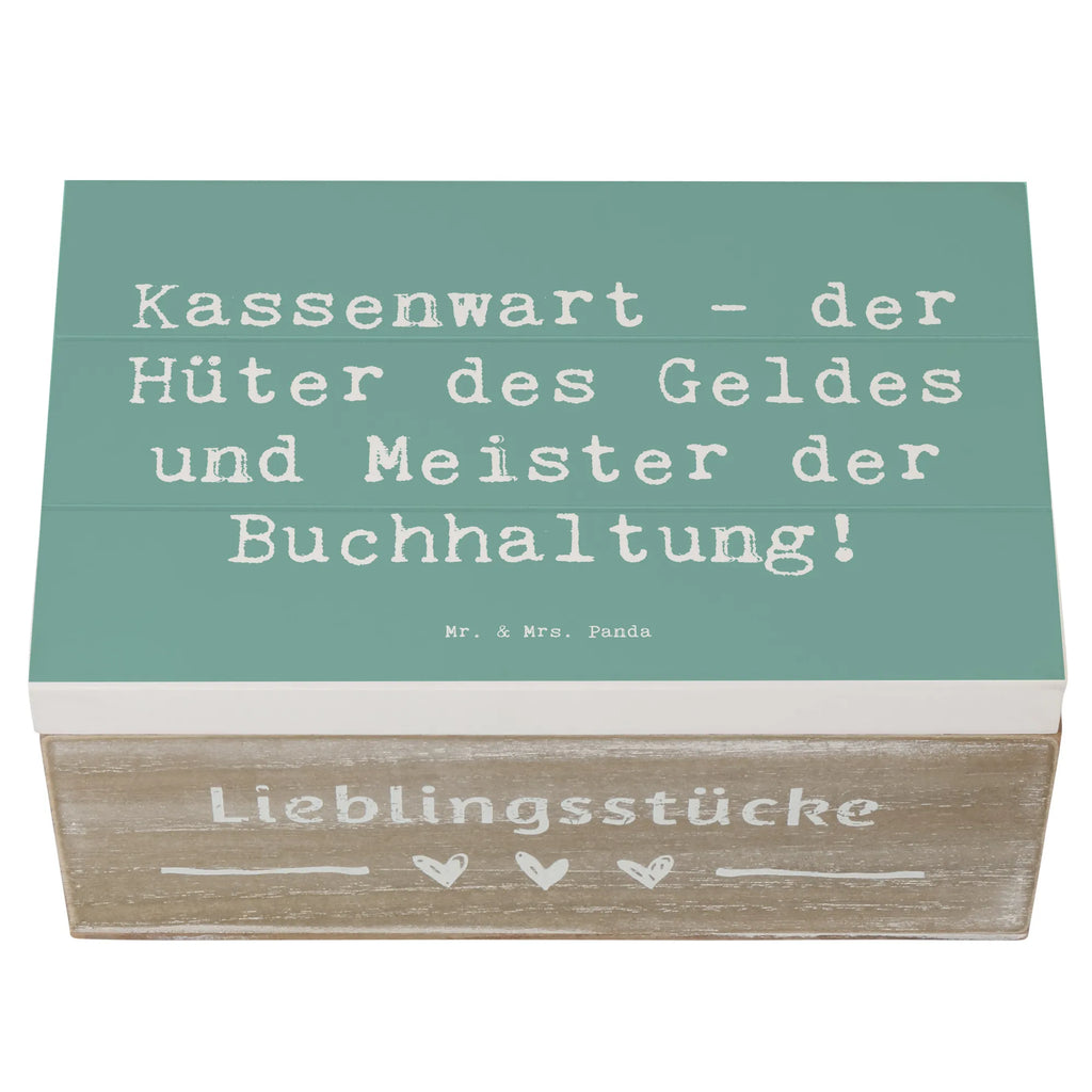 Holzkiste Spruch Kassenwart - der Hüter des Geldes und Meister der Buchhaltung! Holzkiste, Kiste, Schatzkiste, Truhe, Schatulle, XXL, Erinnerungsbox, Erinnerungskiste, Dekokiste, Aufbewahrungsbox, Geschenkbox, Geschenkdose, Beruf, Ausbildung, Jubiläum, Abschied, Rente, Kollege, Kollegin, Geschenk, Schenken, Arbeitskollege, Mitarbeiter, Firma, Danke, Dankeschön