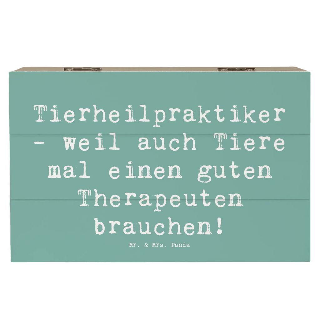 Holzkiste Spruch Tierheilpraktiker - weil auch Tiere mal einen guten Therapeuten brauchen! Holzkiste, Kiste, Schatzkiste, Truhe, Schatulle, XXL, Erinnerungsbox, Erinnerungskiste, Dekokiste, Aufbewahrungsbox, Geschenkbox, Geschenkdose, Beruf, Ausbildung, Jubiläum, Abschied, Rente, Kollege, Kollegin, Geschenk, Schenken, Arbeitskollege, Mitarbeiter, Firma, Danke, Dankeschön