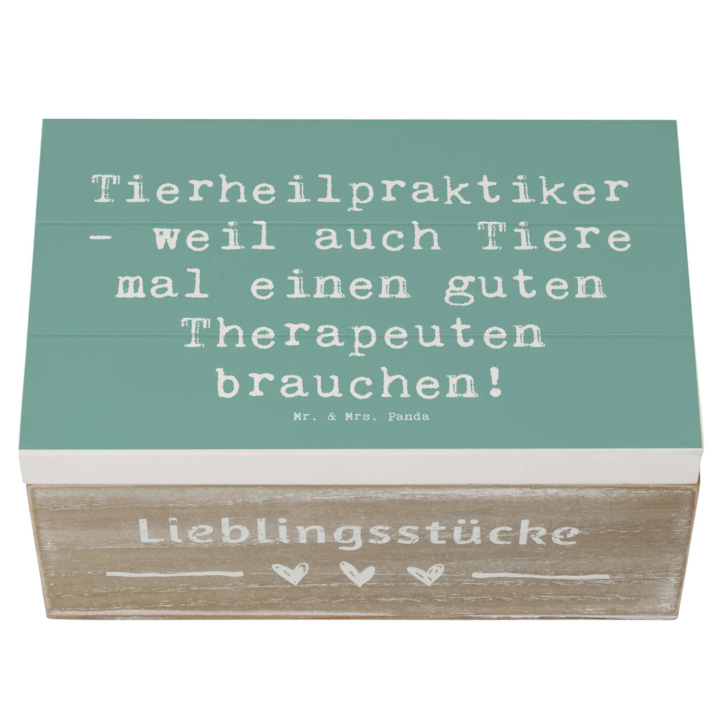 Holzkiste Spruch Tierheilpraktiker - weil auch Tiere mal einen guten Therapeuten brauchen! Holzkiste, Kiste, Schatzkiste, Truhe, Schatulle, XXL, Erinnerungsbox, Erinnerungskiste, Dekokiste, Aufbewahrungsbox, Geschenkbox, Geschenkdose, Beruf, Ausbildung, Jubiläum, Abschied, Rente, Kollege, Kollegin, Geschenk, Schenken, Arbeitskollege, Mitarbeiter, Firma, Danke, Dankeschön