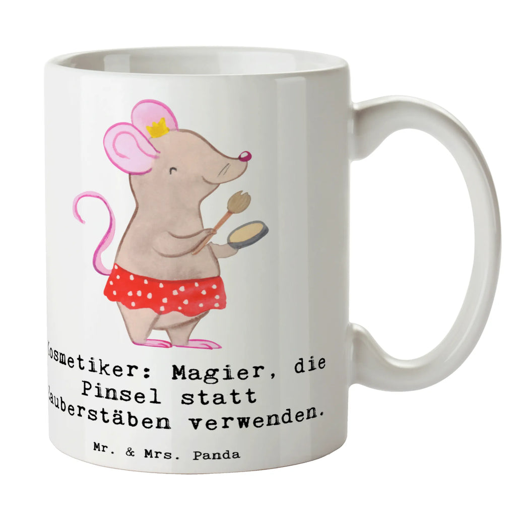 Tasse Kosmetiker: Magier, die Pinsel statt Zauberstäben verwenden. Tasse, Kaffeetasse, Teetasse, Becher, Kaffeebecher, Teebecher, Keramiktasse, Porzellantasse, Büro Tasse, Geschenk Tasse, Tasse Sprüche, Tasse Motive, Kaffeetassen, Tasse bedrucken, Designer Tasse, Cappuccino Tassen, Schöne Teetassen, Beruf, Ausbildung, Jubiläum, Abschied, Rente, Kollege, Kollegin, Geschenk, Schenken, Arbeitskollege, Mitarbeiter, Firma, Danke, Dankeschön