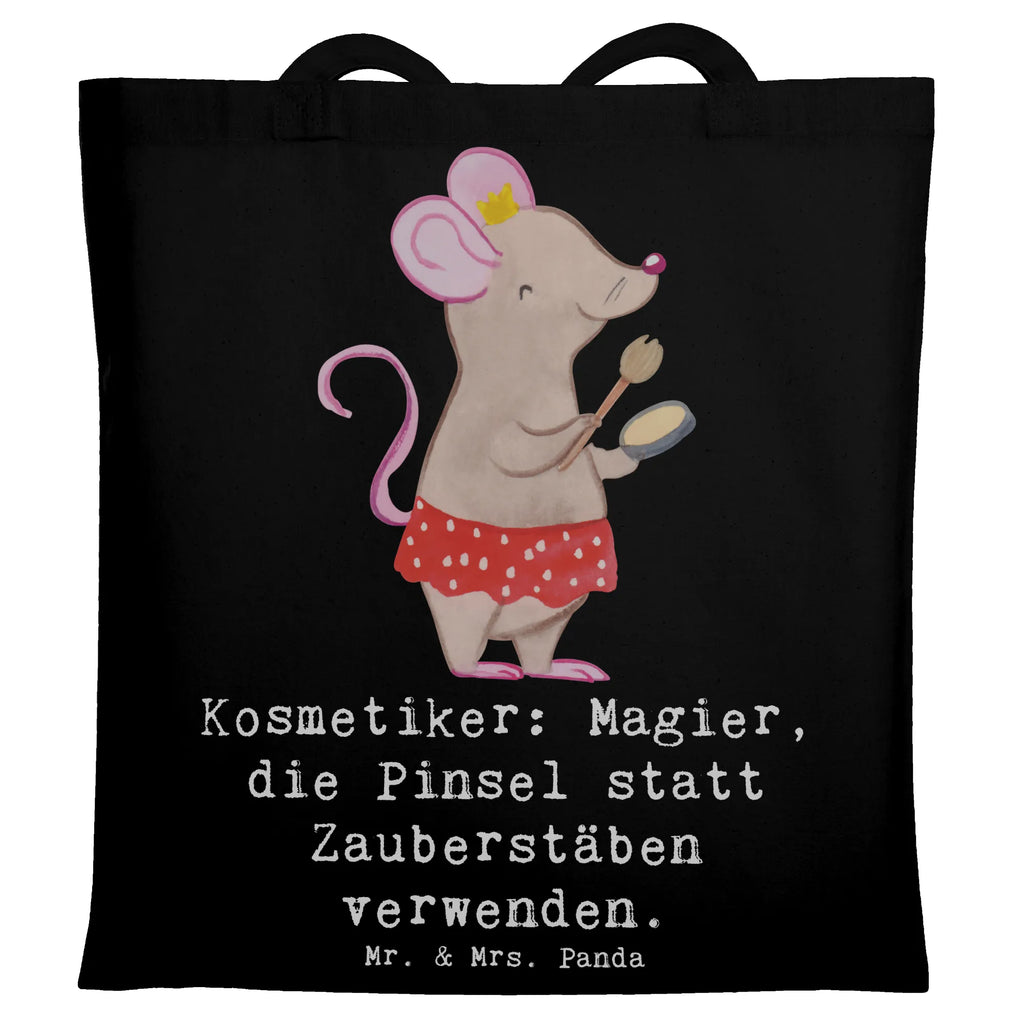 Tragetasche Kosmetiker: Magier, die Pinsel statt Zauberstäben verwenden. Beuteltasche, Beutel, Einkaufstasche, Jutebeutel, Stoffbeutel, Tasche, Shopper, Umhängetasche, Strandtasche, Schultertasche, Stofftasche, Tragetasche, Badetasche, Jutetasche, Einkaufstüte, Laptoptasche, Beruf, Ausbildung, Jubiläum, Abschied, Rente, Kollege, Kollegin, Geschenk, Schenken, Arbeitskollege, Mitarbeiter, Firma, Danke, Dankeschön