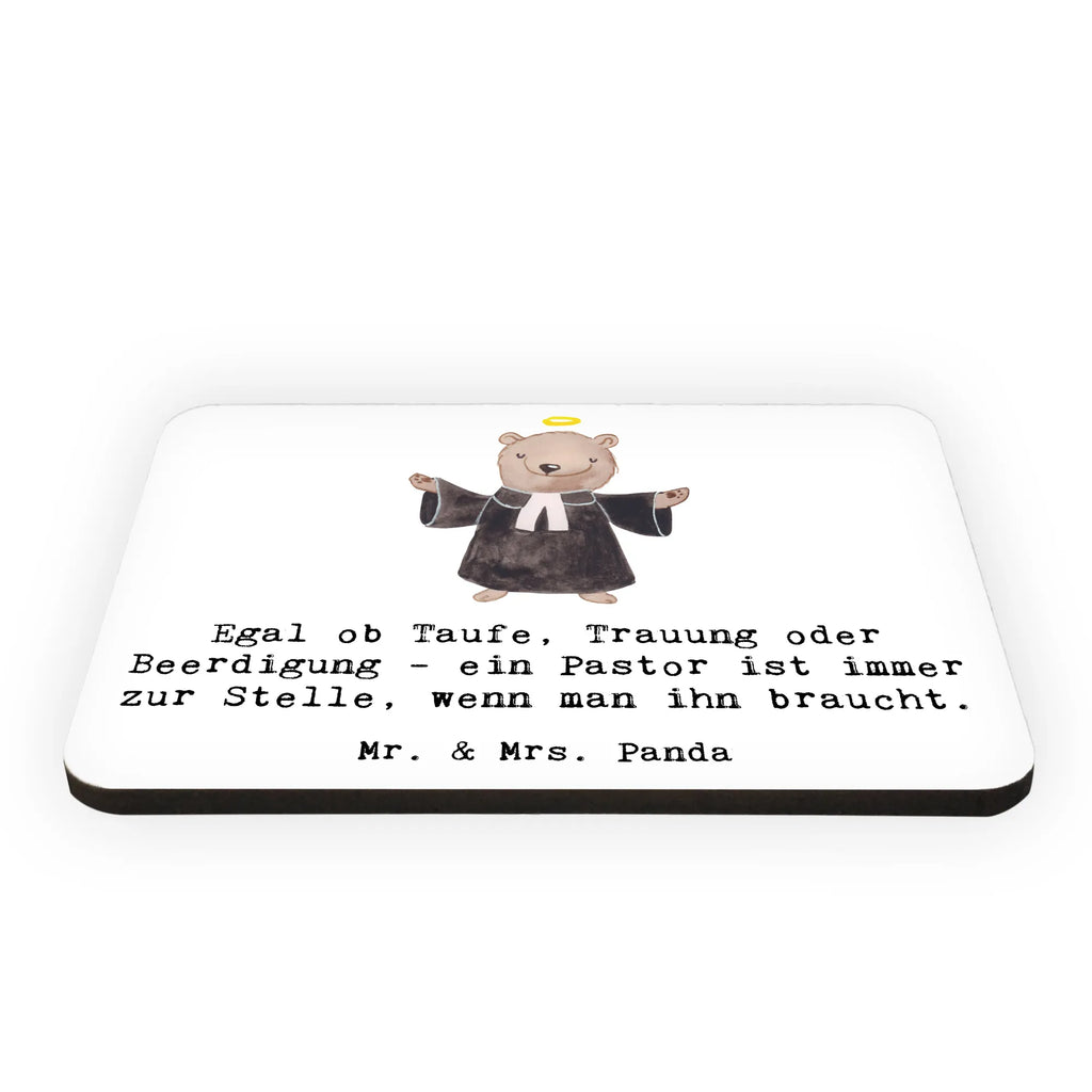 Magnet Egal ob Taufe, Trauung oder Beerdigung - ein Pastor ist immer zur Stelle, wenn man ihn braucht. Kühlschrankmagnet, Pinnwandmagnet, Souvenir Magnet, Motivmagnete, Dekomagnet, Whiteboard Magnet, Notiz Magnet, Kühlschrank Dekoration, Beruf, Ausbildung, Jubiläum, Abschied, Rente, Kollege, Kollegin, Geschenk, Schenken, Arbeitskollege, Mitarbeiter, Firma, Danke, Dankeschön