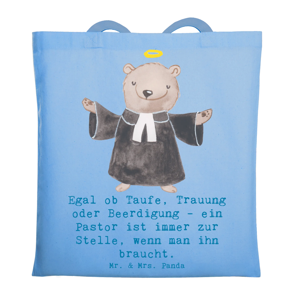 Tragetasche Egal ob Taufe, Trauung oder Beerdigung - ein Pastor ist immer zur Stelle, wenn man ihn braucht. Beuteltasche, Beutel, Einkaufstasche, Jutebeutel, Stoffbeutel, Tasche, Shopper, Umhängetasche, Strandtasche, Schultertasche, Stofftasche, Tragetasche, Badetasche, Jutetasche, Einkaufstüte, Laptoptasche, Beruf, Ausbildung, Jubiläum, Abschied, Rente, Kollege, Kollegin, Geschenk, Schenken, Arbeitskollege, Mitarbeiter, Firma, Danke, Dankeschön