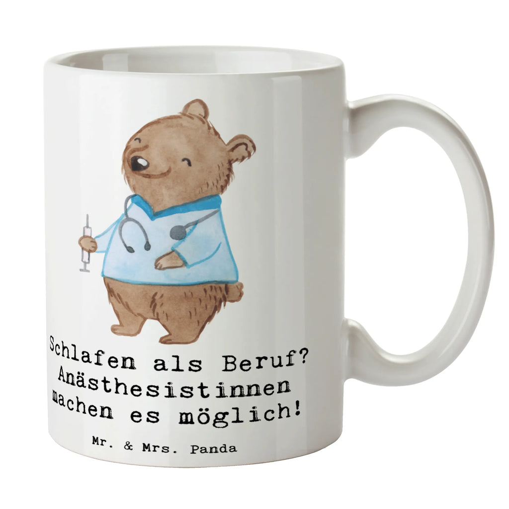 Tasse Schlafen als Beruf? Anästhesistinnen machen es möglich! Tasse, Kaffeetasse, Teetasse, Becher, Kaffeebecher, Teebecher, Keramiktasse, Porzellantasse, Büro Tasse, Geschenk Tasse, Tasse Sprüche, Tasse Motive, Kaffeetassen, Tasse bedrucken, Designer Tasse, Cappuccino Tassen, Schöne Teetassen, Beruf, Ausbildung, Jubiläum, Abschied, Rente, Kollege, Kollegin, Geschenk, Schenken, Arbeitskollege, Mitarbeiter, Firma, Danke, Dankeschön