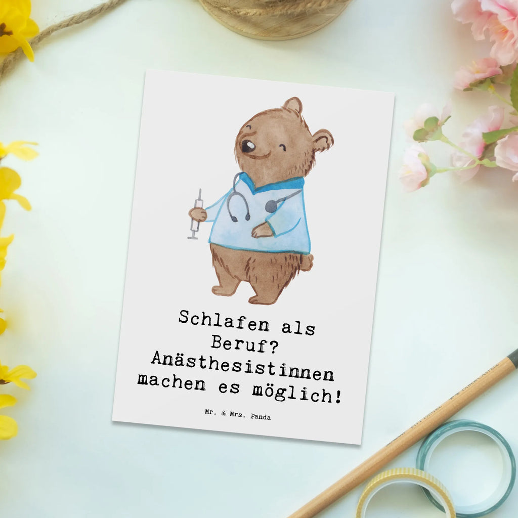 Postcard Schlafen als Beruf? Anästhesistinnen machen es möglich! Postkarte, Karte, Geschenkkarte, Grußkarte, Einladung, Ansichtskarte, Geburtstagskarte, Einladungskarte, Dankeskarte, Ansichtskarten, Einladung Geburtstag, Einladungskarten Geburtstag, Beruf, Ausbildung, Jubiläum, Abschied, Rente, Kollege, Kollegin, Geschenk, Schenken, Arbeitskollege, Mitarbeiter, Firma, Danke, Dankeschön