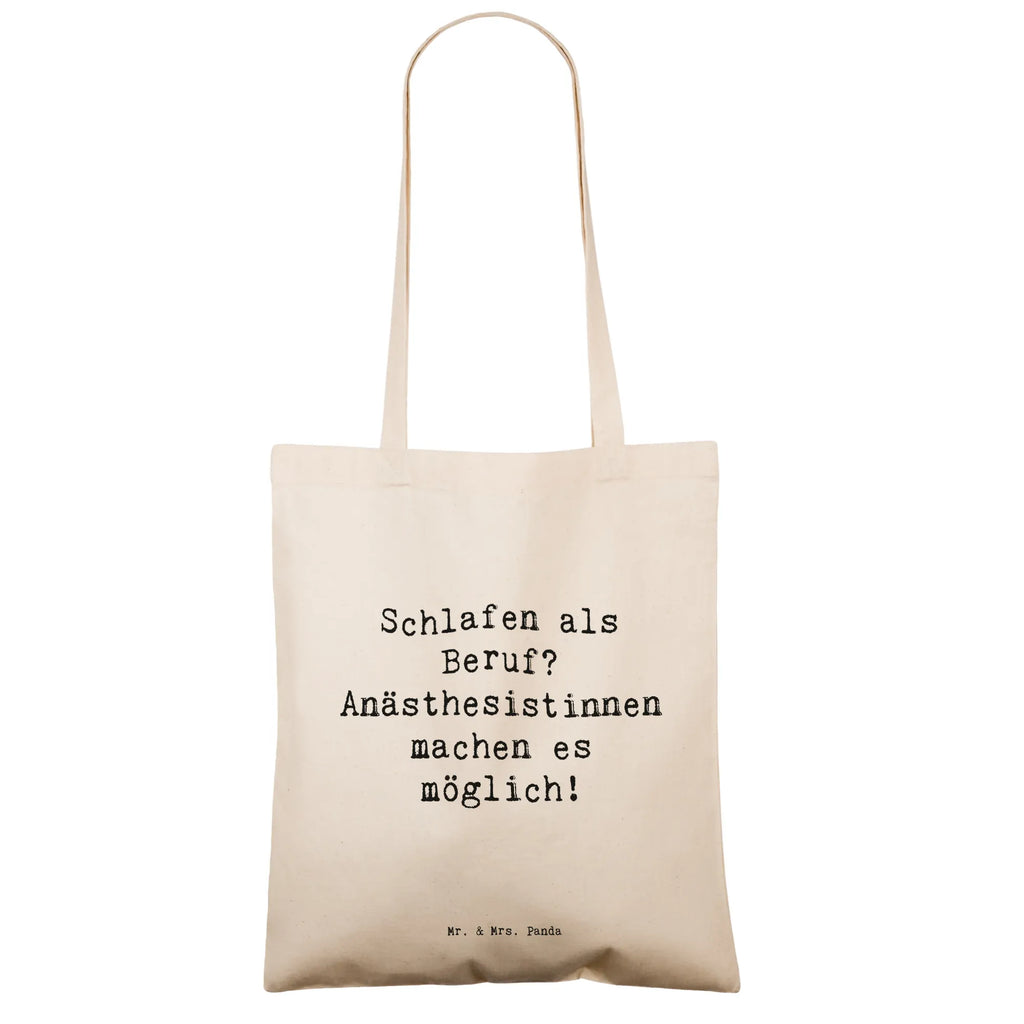 Tragetasche Spruch Schlafen als Beruf? Anästhesistinnen machen es möglich! Beuteltasche, Beutel, Einkaufstasche, Jutebeutel, Stoffbeutel, Tasche, Shopper, Umhängetasche, Strandtasche, Schultertasche, Stofftasche, Tragetasche, Badetasche, Jutetasche, Einkaufstüte, Laptoptasche, Beruf, Ausbildung, Jubiläum, Abschied, Rente, Kollege, Kollegin, Geschenk, Schenken, Arbeitskollege, Mitarbeiter, Firma, Danke, Dankeschön