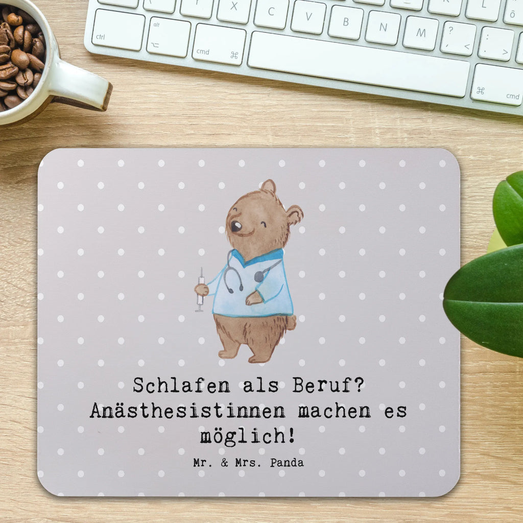 Mauspad Schlafen als Beruf? Anästhesistinnen machen es möglich! Mousepad, Computer zubehör, Büroausstattung, PC Zubehör, Arbeitszimmer, Mauspad, Einzigartiges Mauspad, Designer Mauspad, Mausunterlage, Mauspad Büro, Beruf, Ausbildung, Jubiläum, Abschied, Rente, Kollege, Kollegin, Geschenk, Schenken, Arbeitskollege, Mitarbeiter, Firma, Danke, Dankeschön