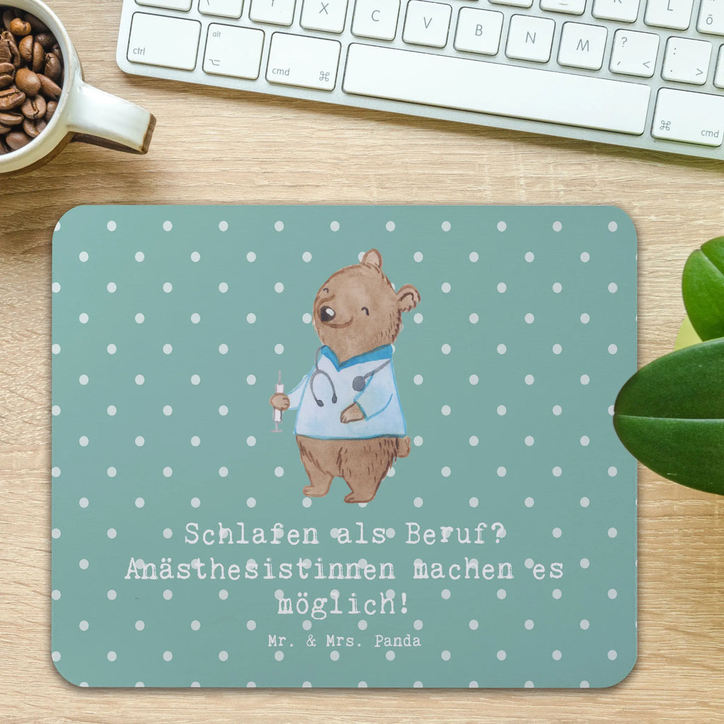 Mauspad Schlafen als Beruf? Anästhesistinnen machen es möglich! Mousepad, Computer zubehör, Büroausstattung, PC Zubehör, Arbeitszimmer, Mauspad, Einzigartiges Mauspad, Designer Mauspad, Mausunterlage, Mauspad Büro, Beruf, Ausbildung, Jubiläum, Abschied, Rente, Kollege, Kollegin, Geschenk, Schenken, Arbeitskollege, Mitarbeiter, Firma, Danke, Dankeschön