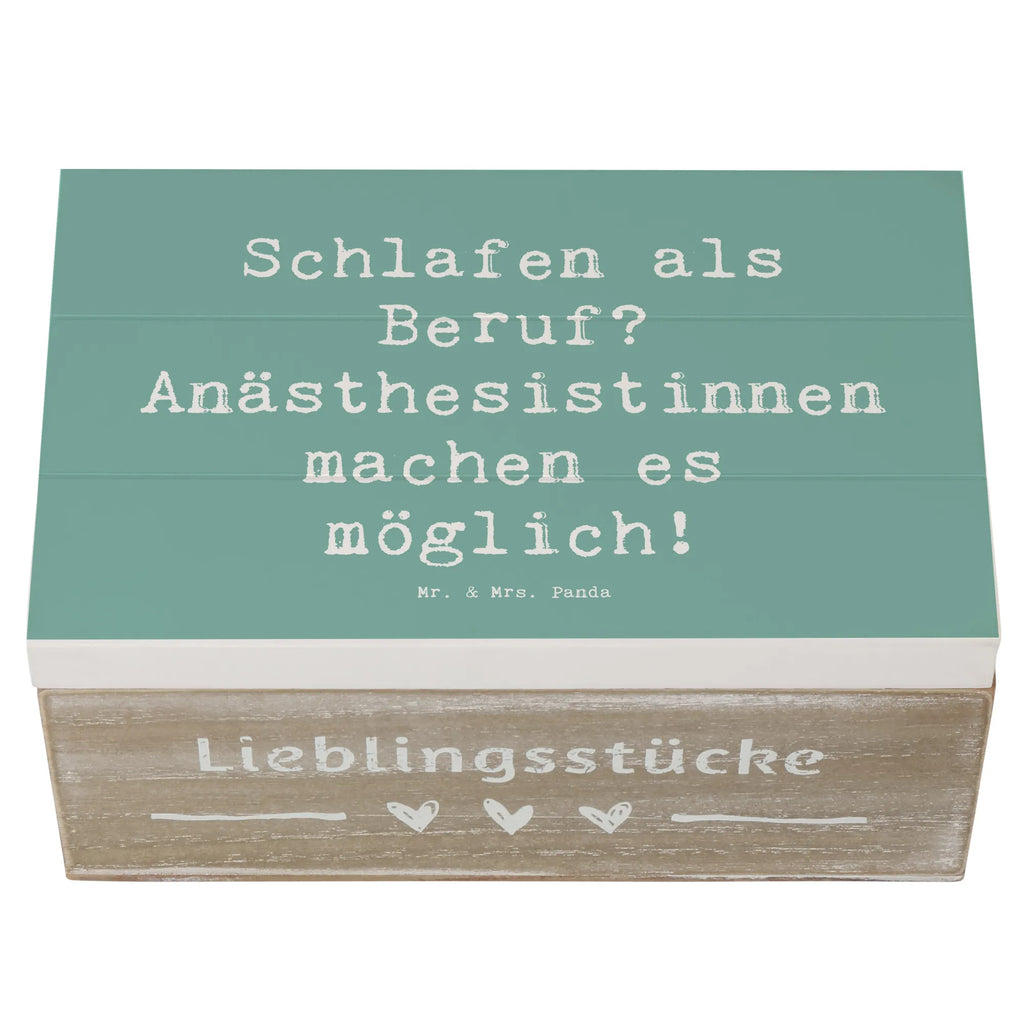 Holzkiste Spruch Schlafen als Beruf? Anästhesistinnen machen es möglich! Holzkiste, Kiste, Schatzkiste, Truhe, Schatulle, XXL, Erinnerungsbox, Erinnerungskiste, Dekokiste, Aufbewahrungsbox, Geschenkbox, Geschenkdose, Beruf, Ausbildung, Jubiläum, Abschied, Rente, Kollege, Kollegin, Geschenk, Schenken, Arbeitskollege, Mitarbeiter, Firma, Danke, Dankeschön