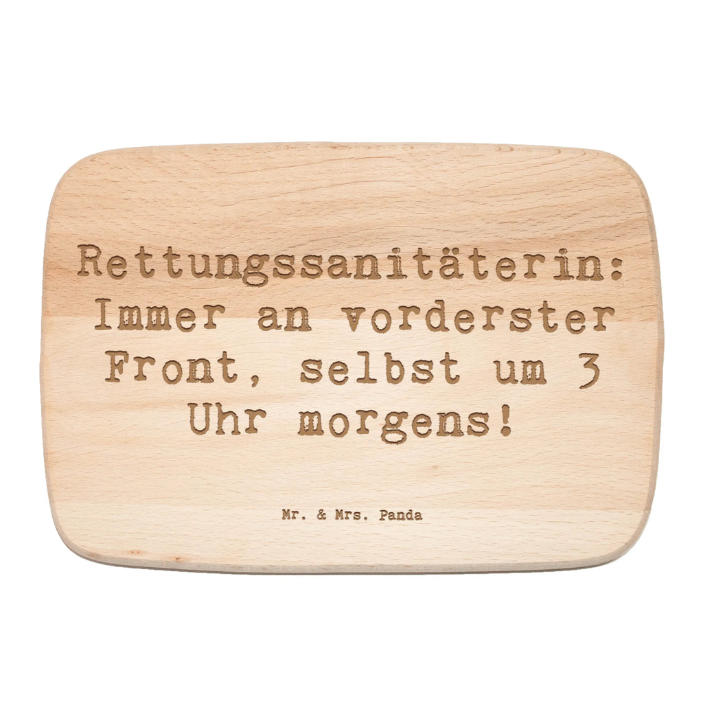 Frühstücksbrett Spruch Rettungssanitäterin: Immer an vorderster Front, selbst um 3 Uhr morgens! Frühstücksbrett, Holzbrett, Schneidebrett, Schneidebrett Holz, Frühstücksbrettchen, Küchenbrett, Beruf, Ausbildung, Jubiläum, Abschied, Rente, Kollege, Kollegin, Geschenk, Schenken, Arbeitskollege, Mitarbeiter, Firma, Danke, Dankeschön