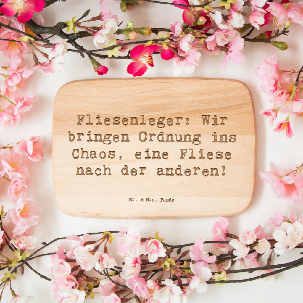 Serving board Saying Fliesenleger: Wir bringen Ordnung ins Chaos, eine Fliese nach der anderen! Frühstücksbrett, Holzbrett, Schneidebrett, Schneidebrett Holz, Frühstücksbrettchen, Küchenbrett, Beruf, Ausbildung, Jubiläum, Abschied, Rente, Kollege, Kollegin, Geschenk, Schenken, Arbeitskollege, Mitarbeiter, Firma, Danke, Dankeschön