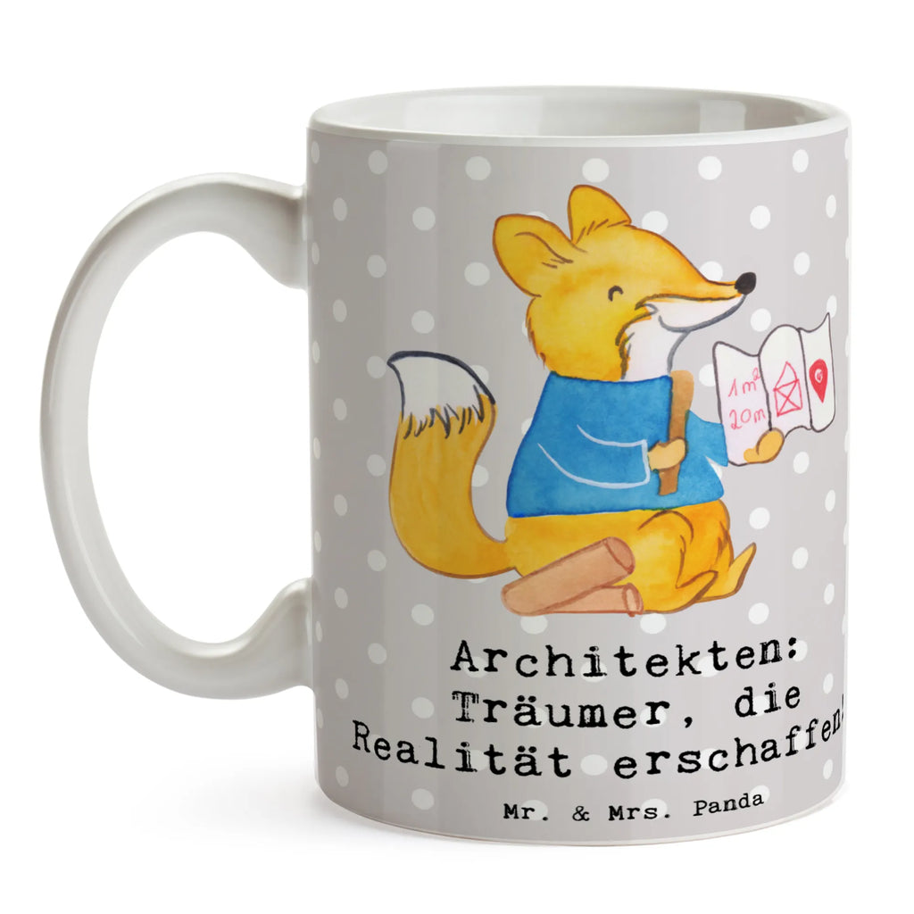 Tasse Architekten: Träumer, die Realität erschaffen! Tasse, Kaffeetasse, Teetasse, Becher, Kaffeebecher, Teebecher, Keramiktasse, Porzellantasse, Büro Tasse, Geschenk Tasse, Tasse Sprüche, Tasse Motive, Kaffeetassen, Tasse bedrucken, Designer Tasse, Cappuccino Tassen, Schöne Teetassen, Beruf, Ausbildung, Jubiläum, Abschied, Rente, Kollege, Kollegin, Geschenk, Schenken, Arbeitskollege, Mitarbeiter, Firma, Danke, Dankeschön