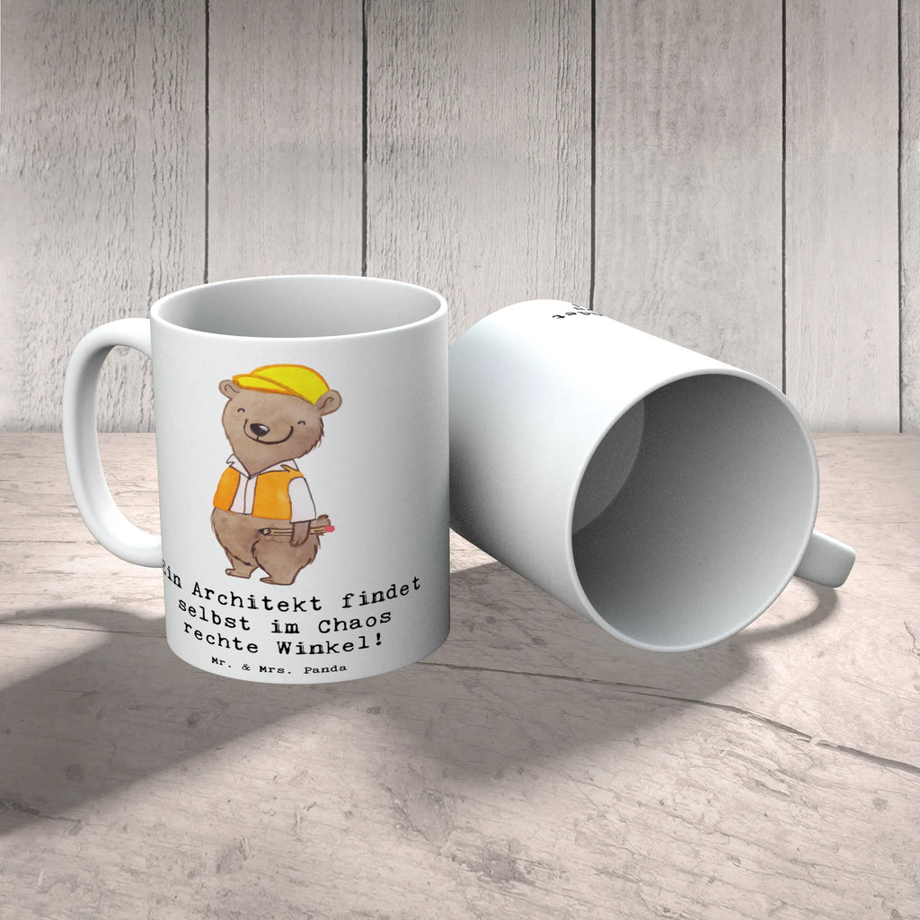 Tasse Ein Architekt findet selbst im Chaos rechte Winkel! Tasse, Kaffeetasse, Teetasse, Becher, Kaffeebecher, Teebecher, Keramiktasse, Porzellantasse, Büro Tasse, Geschenk Tasse, Tasse Sprüche, Tasse Motive, Kaffeetassen, Tasse bedrucken, Designer Tasse, Cappuccino Tassen, Schöne Teetassen, Beruf, Ausbildung, Jubiläum, Abschied, Rente, Kollege, Kollegin, Geschenk, Schenken, Arbeitskollege, Mitarbeiter, Firma, Danke, Dankeschön