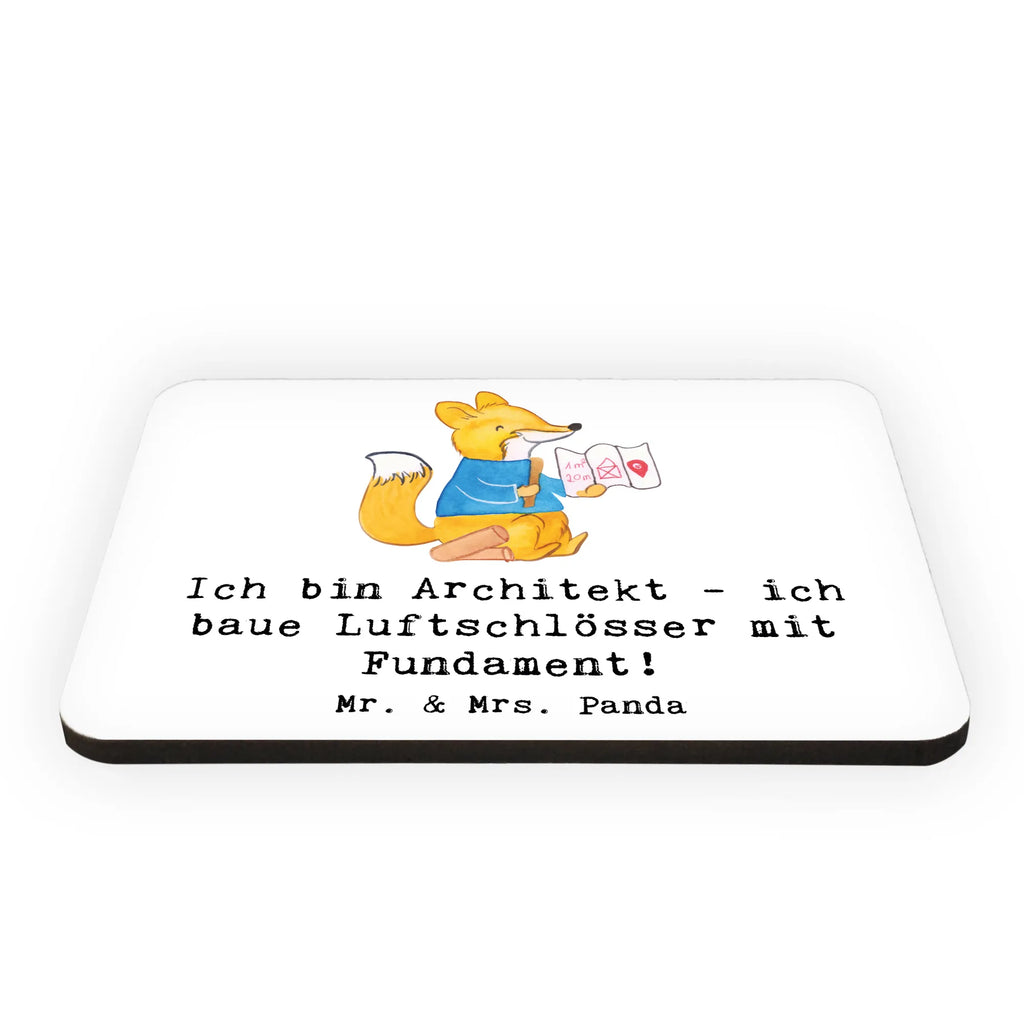 Magnet Ich bin Architekt - ich baue Luftschlösser mit Fundament! Kühlschrankmagnet, Pinnwandmagnet, Souvenir Magnet, Motivmagnete, Dekomagnet, Whiteboard Magnet, Notiz Magnet, Kühlschrank Dekoration, Beruf, Ausbildung, Jubiläum, Abschied, Rente, Kollege, Kollegin, Geschenk, Schenken, Arbeitskollege, Mitarbeiter, Firma, Danke, Dankeschön