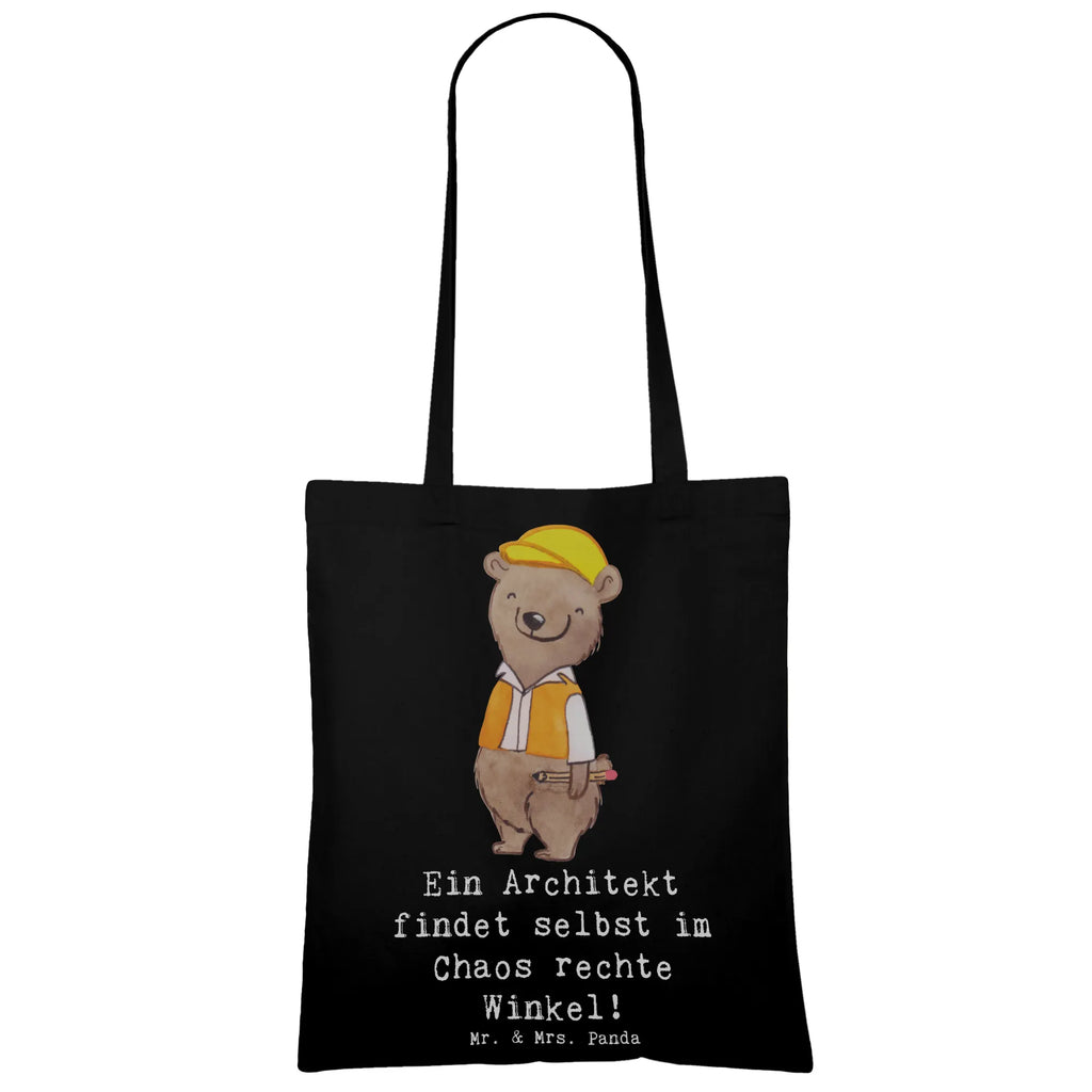 Tragetasche Ein Architekt findet selbst im Chaos rechte Winkel! Beuteltasche, Beutel, Einkaufstasche, Jutebeutel, Stoffbeutel, Tasche, Shopper, Umhängetasche, Strandtasche, Schultertasche, Stofftasche, Tragetasche, Badetasche, Jutetasche, Einkaufstüte, Laptoptasche, Beruf, Ausbildung, Jubiläum, Abschied, Rente, Kollege, Kollegin, Geschenk, Schenken, Arbeitskollege, Mitarbeiter, Firma, Danke, Dankeschön