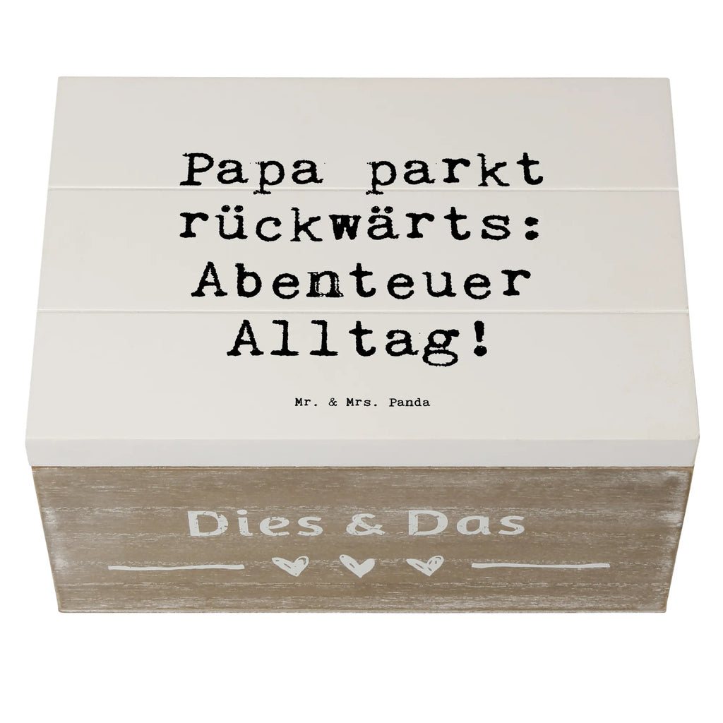 Holzkiste Spruch Vater Abenteuer Holzkiste, Kiste, Schatzkiste, Truhe, Schatulle, XXL, Erinnerungsbox, Erinnerungskiste, Dekokiste, Aufbewahrungsbox, Geschenkbox, Geschenkdose, Familie, Vatertag, Muttertag, Bruder, Schwester, Mama, Papa, Oma, Opa