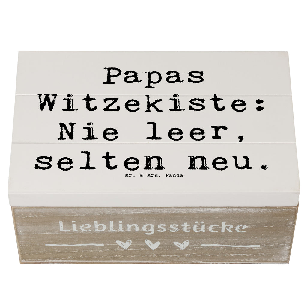 Holzkiste Spruch Vater Witzekiste Holzkiste, Kiste, Schatzkiste, Truhe, Schatulle, XXL, Erinnerungsbox, Erinnerungskiste, Dekokiste, Aufbewahrungsbox, Geschenkbox, Geschenkdose, Familie, Vatertag, Muttertag, Bruder, Schwester, Mama, Papa, Oma, Opa