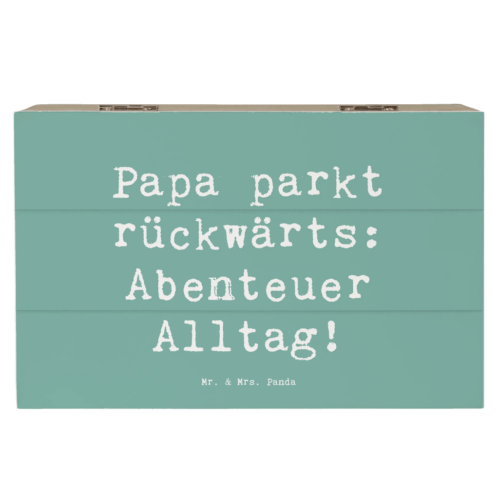 Holzkiste Spruch Vater Abenteuer Holzkiste, Kiste, Schatzkiste, Truhe, Schatulle, XXL, Erinnerungsbox, Erinnerungskiste, Dekokiste, Aufbewahrungsbox, Geschenkbox, Geschenkdose, Familie, Vatertag, Muttertag, Bruder, Schwester, Mama, Papa, Oma, Opa