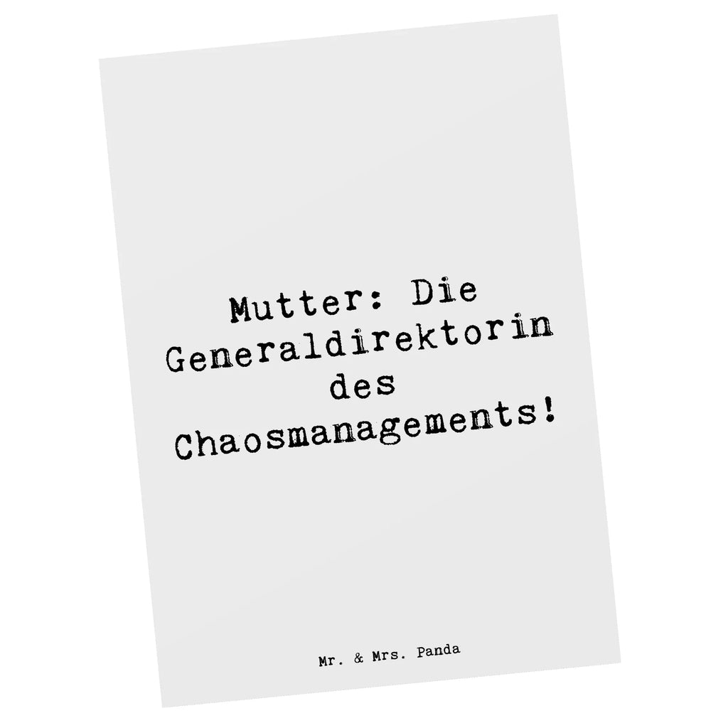 Postkarte Spruch Mutter Chaosmanagerin Postkarte, Karte, Geschenkkarte, Grußkarte, Einladung, Ansichtskarte, Geburtstagskarte, Einladungskarte, Dankeskarte, Ansichtskarten, Einladung Geburtstag, Einladungskarten Geburtstag, Familie, Vatertag, Muttertag, Bruder, Schwester, Mama, Papa, Oma, Opa