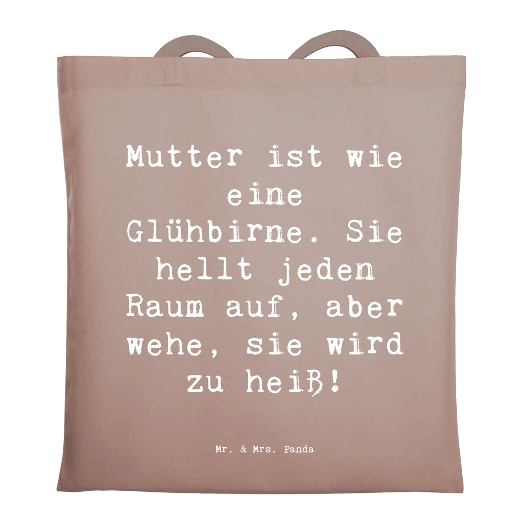 Tragetasche Spruch Mutter Glühbirne Beuteltasche, Beutel, Einkaufstasche, Jutebeutel, Stoffbeutel, Tasche, Shopper, Umhängetasche, Strandtasche, Schultertasche, Stofftasche, Tragetasche, Badetasche, Jutetasche, Einkaufstüte, Laptoptasche, Familie, Vatertag, Muttertag, Bruder, Schwester, Mama, Papa, Oma, Opa