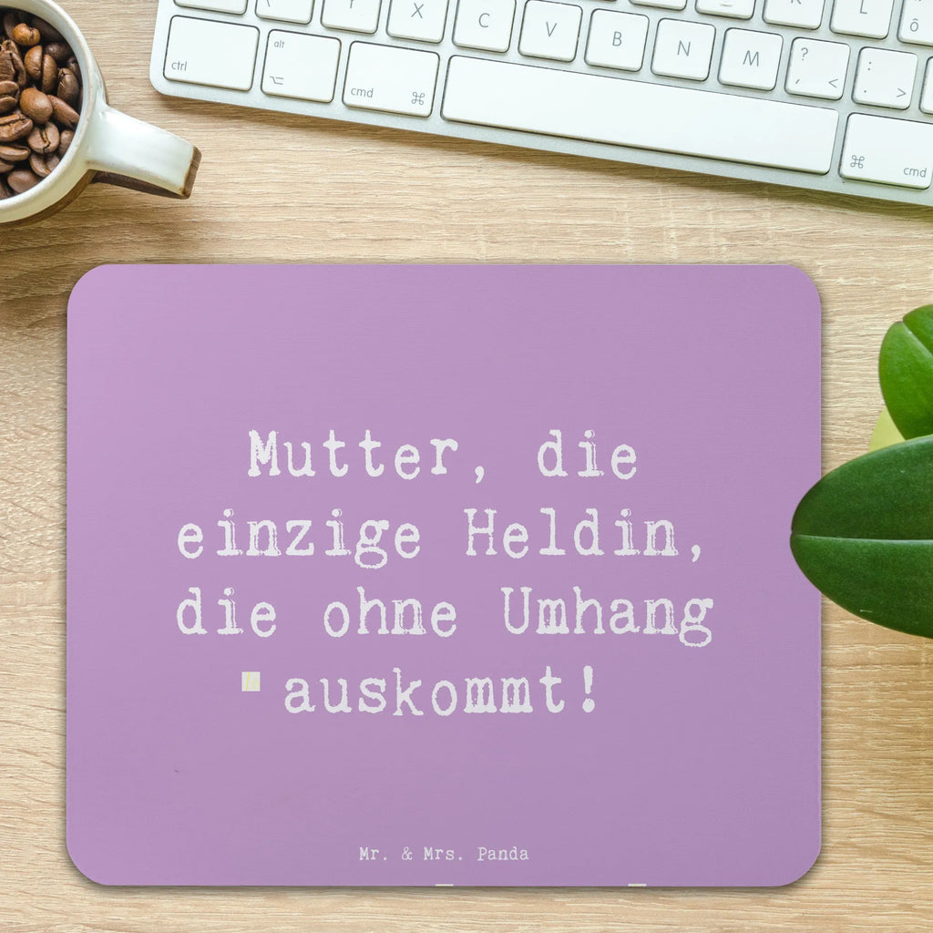 Mauspad Spruch Heldin Mutter Mousepad, Computer zubehör, Büroausstattung, PC Zubehör, Arbeitszimmer, Mauspad, Einzigartiges Mauspad, Designer Mauspad, Mausunterlage, Mauspad Büro, Familie, Vatertag, Muttertag, Bruder, Schwester, Mama, Papa, Oma, Opa