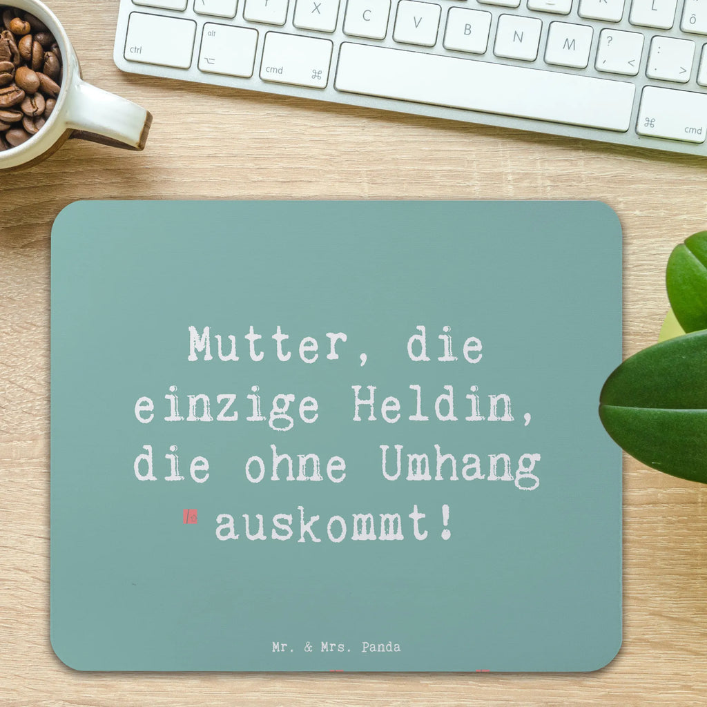 Mauspad Spruch Heldin Mutter Mousepad, Computer zubehör, Büroausstattung, PC Zubehör, Arbeitszimmer, Mauspad, Einzigartiges Mauspad, Designer Mauspad, Mausunterlage, Mauspad Büro, Familie, Vatertag, Muttertag, Bruder, Schwester, Mama, Papa, Oma, Opa