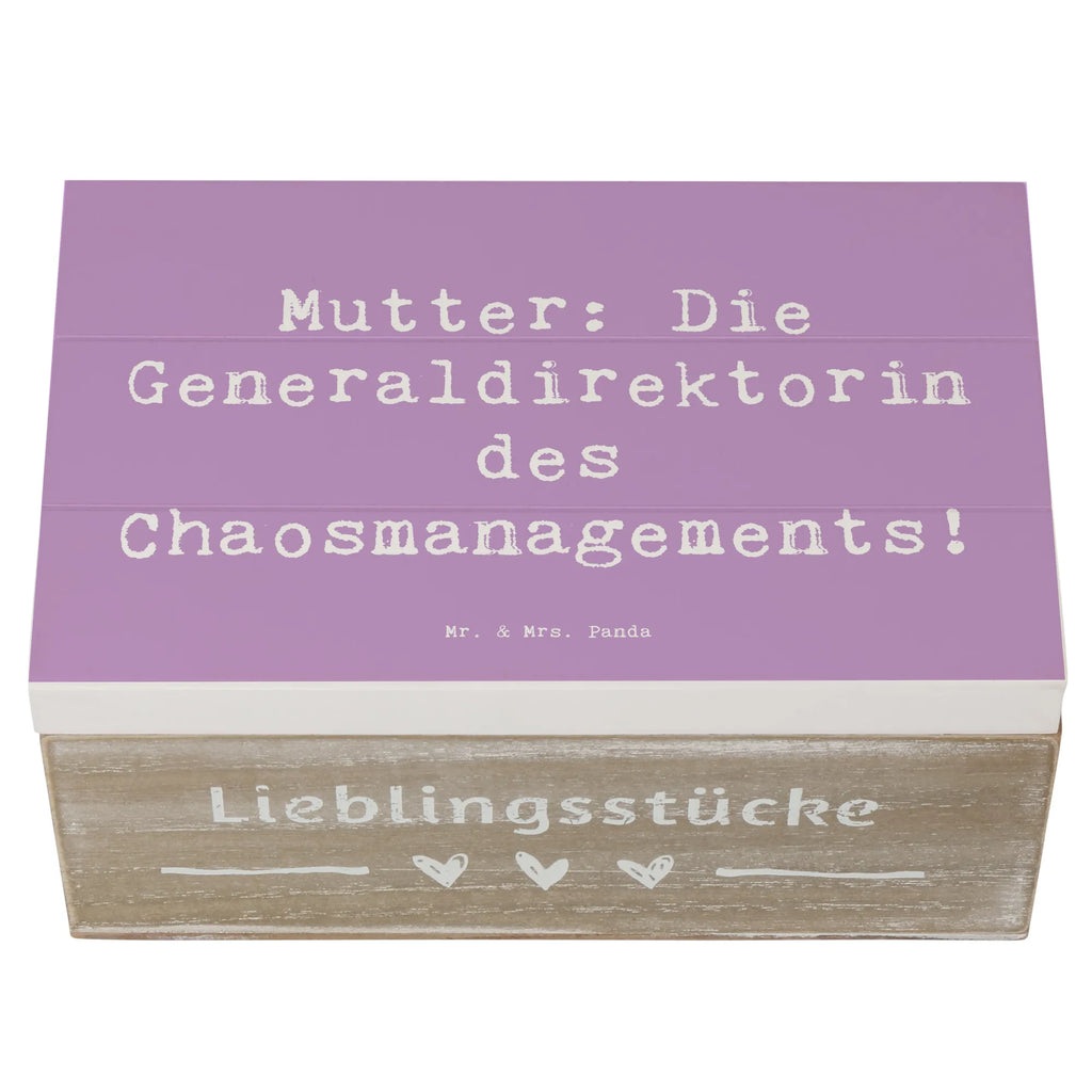 Holzkiste Spruch Mutter Chaosmanagerin Holzkiste, Kiste, Schatzkiste, Truhe, Schatulle, XXL, Erinnerungsbox, Erinnerungskiste, Dekokiste, Aufbewahrungsbox, Geschenkbox, Geschenkdose, Familie, Vatertag, Muttertag, Bruder, Schwester, Mama, Papa, Oma, Opa