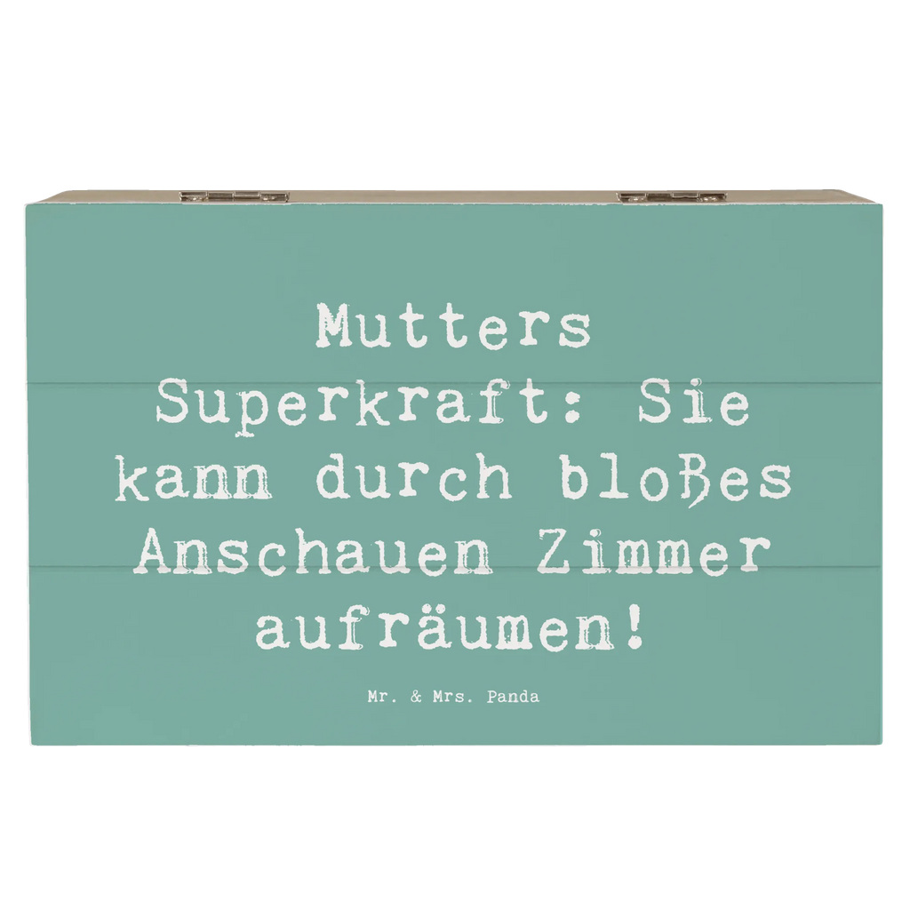 Holzkiste Spruch Mutters Magie Holzkiste, Kiste, Schatzkiste, Truhe, Schatulle, XXL, Erinnerungsbox, Erinnerungskiste, Dekokiste, Aufbewahrungsbox, Geschenkbox, Geschenkdose, Familie, Vatertag, Muttertag, Bruder, Schwester, Mama, Papa, Oma, Opa