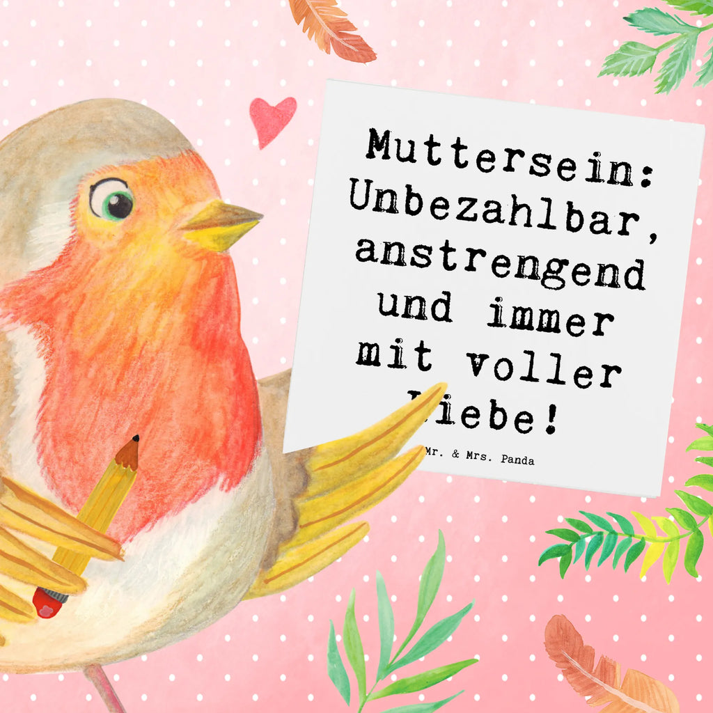 Deluxe Karte Spruch Mutter Liebe Karte, Grußkarte, Klappkarte, Einladungskarte, Glückwunschkarte, Hochzeitskarte, Geburtstagskarte, Hochwertige Grußkarte, Hochwertige Klappkarte, Familie, Vatertag, Muttertag, Bruder, Schwester, Mama, Papa, Oma, Opa