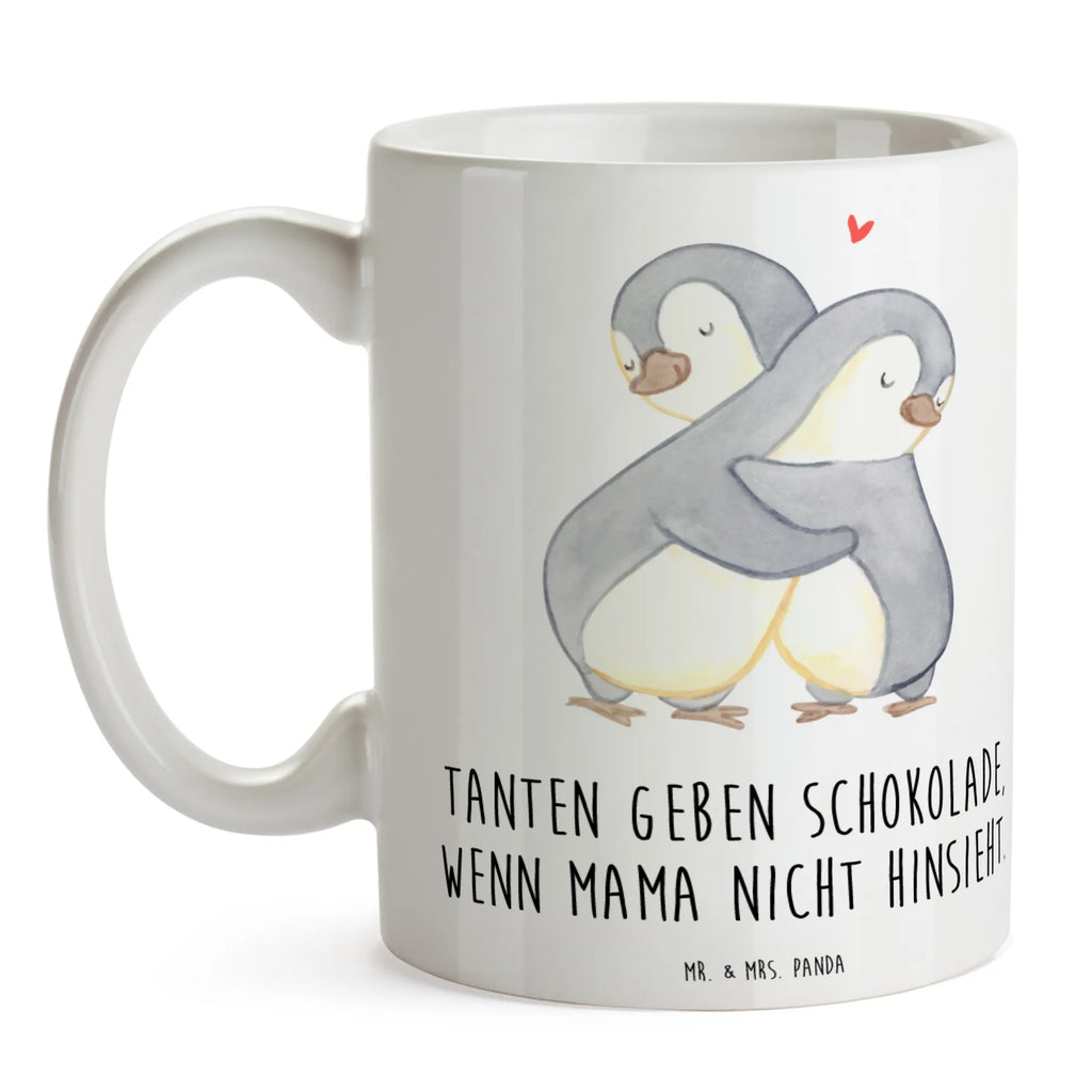 Tasse Tanten geben Schokolade, wenn Mama nicht hinsieht. Tasse, Kaffeetasse, Teetasse, Becher, Kaffeebecher, Teebecher, Keramiktasse, Porzellantasse, Büro Tasse, Geschenk Tasse, Tasse Sprüche, Tasse Motive, Kaffeetassen, Tasse bedrucken, Designer Tasse, Cappuccino Tassen, Schöne Teetassen, Familie, Vatertag, Muttertag, Bruder, Schwester, Mama, Papa, Oma, Opa