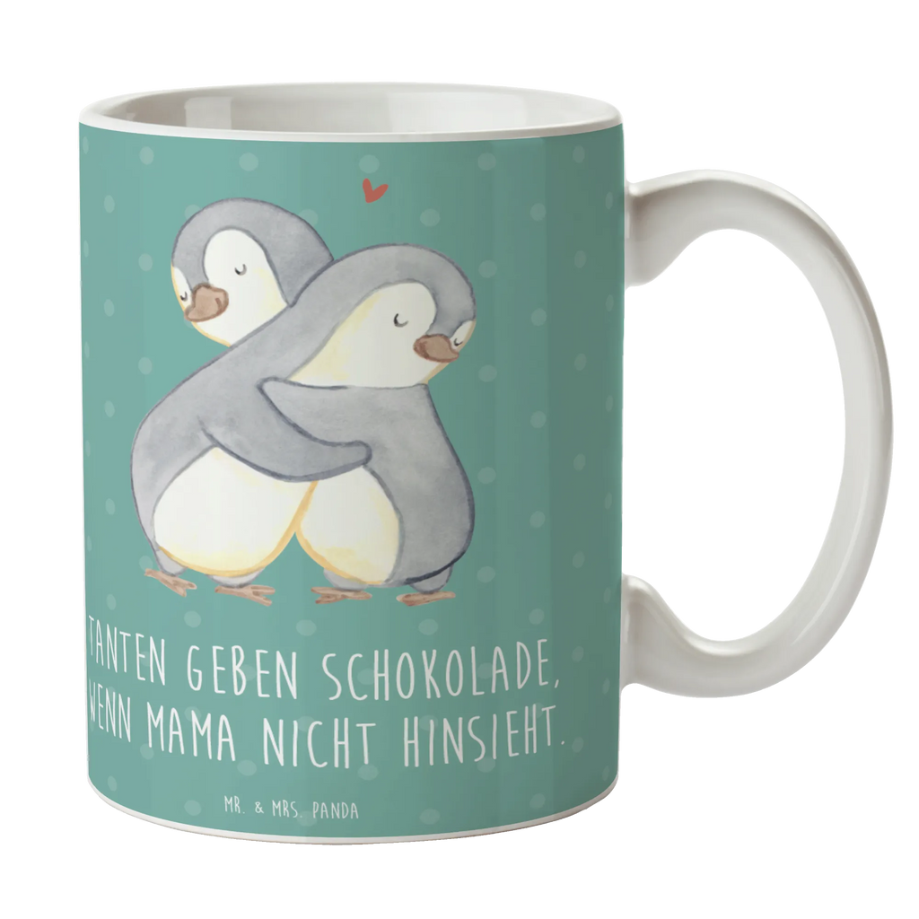 Tasse Tanten geben Schokolade, wenn Mama nicht hinsieht. Tasse, Kaffeetasse, Teetasse, Becher, Kaffeebecher, Teebecher, Keramiktasse, Porzellantasse, Büro Tasse, Geschenk Tasse, Tasse Sprüche, Tasse Motive, Kaffeetassen, Tasse bedrucken, Designer Tasse, Cappuccino Tassen, Schöne Teetassen, Familie, Vatertag, Muttertag, Bruder, Schwester, Mama, Papa, Oma, Opa