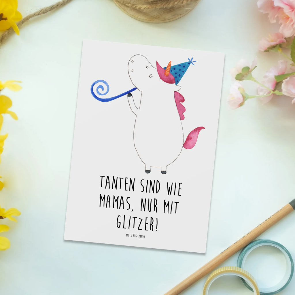 Postkarte Glitzernde Tante Postkarte, Karte, Geschenkkarte, Grußkarte, Einladung, Ansichtskarte, Geburtstagskarte, Einladungskarte, Dankeskarte, Ansichtskarten, Einladung Geburtstag, Einladungskarten Geburtstag, Familie, Vatertag, Muttertag, Bruder, Schwester, Mama, Papa, Oma, Opa