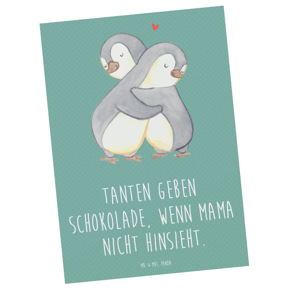 Postkarte Tanten geben Schokolade, wenn Mama nicht hinsieht. Postkarte, Karte, Geschenkkarte, Grußkarte, Einladung, Ansichtskarte, Geburtstagskarte, Einladungskarte, Dankeskarte, Ansichtskarten, Einladung Geburtstag, Einladungskarten Geburtstag, Familie, Vatertag, Muttertag, Bruder, Schwester, Mama, Papa, Oma, Opa