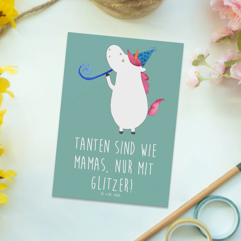 Postkarte Glitzernde Tante Postkarte, Karte, Geschenkkarte, Grußkarte, Einladung, Ansichtskarte, Geburtstagskarte, Einladungskarte, Dankeskarte, Ansichtskarten, Einladung Geburtstag, Einladungskarten Geburtstag, Familie, Vatertag, Muttertag, Bruder, Schwester, Mama, Papa, Oma, Opa