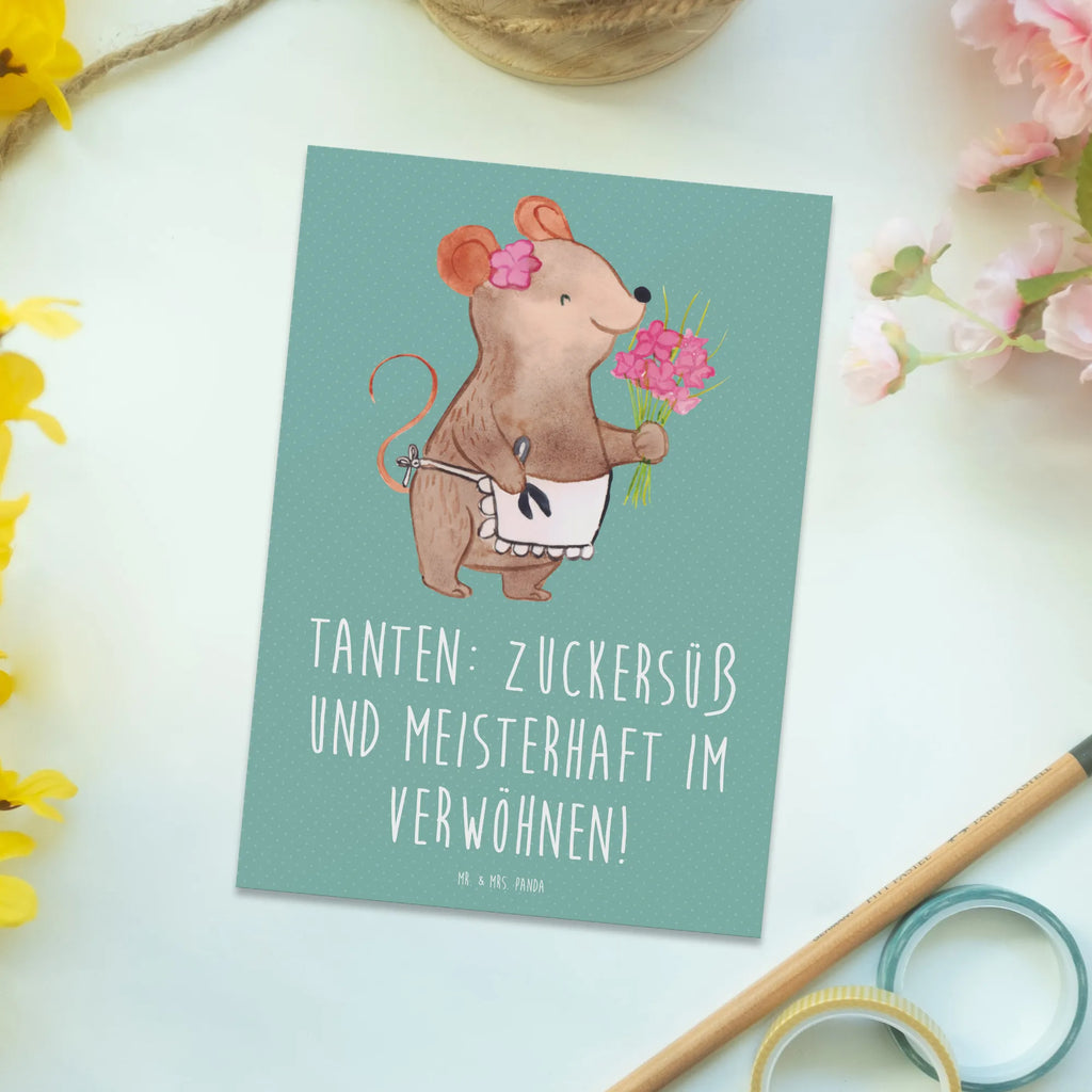 Postkarte Tante Zuckersüß Postkarte, Karte, Geschenkkarte, Grußkarte, Einladung, Ansichtskarte, Geburtstagskarte, Einladungskarte, Dankeskarte, Ansichtskarten, Einladung Geburtstag, Einladungskarten Geburtstag, Familie, Vatertag, Muttertag, Bruder, Schwester, Mama, Papa, Oma, Opa