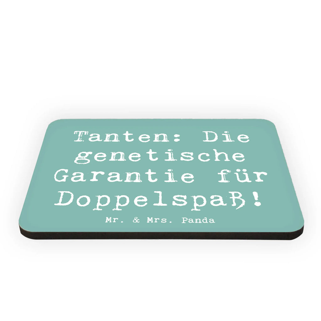 Magnet Spruch Tanten Doppelspaß Kühlschrankmagnet, Pinnwandmagnet, Souvenir Magnet, Motivmagnete, Dekomagnet, Whiteboard Magnet, Notiz Magnet, Kühlschrank Dekoration, Familie, Vatertag, Muttertag, Bruder, Schwester, Mama, Papa, Oma, Opa