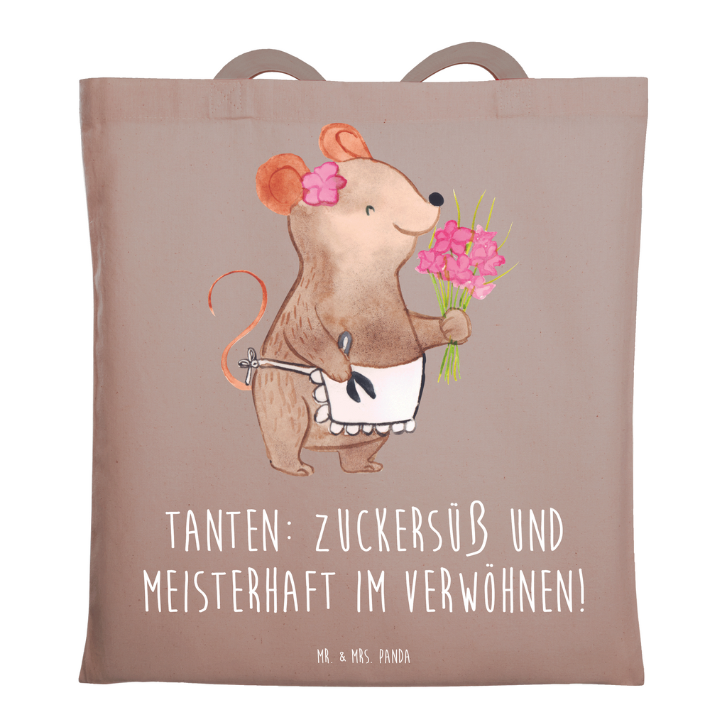 Tragetasche Tante Zuckersüß Beuteltasche, Beutel, Einkaufstasche, Jutebeutel, Stoffbeutel, Tasche, Shopper, Umhängetasche, Strandtasche, Schultertasche, Stofftasche, Tragetasche, Badetasche, Jutetasche, Einkaufstüte, Laptoptasche, Familie, Vatertag, Muttertag, Bruder, Schwester, Mama, Papa, Oma, Opa