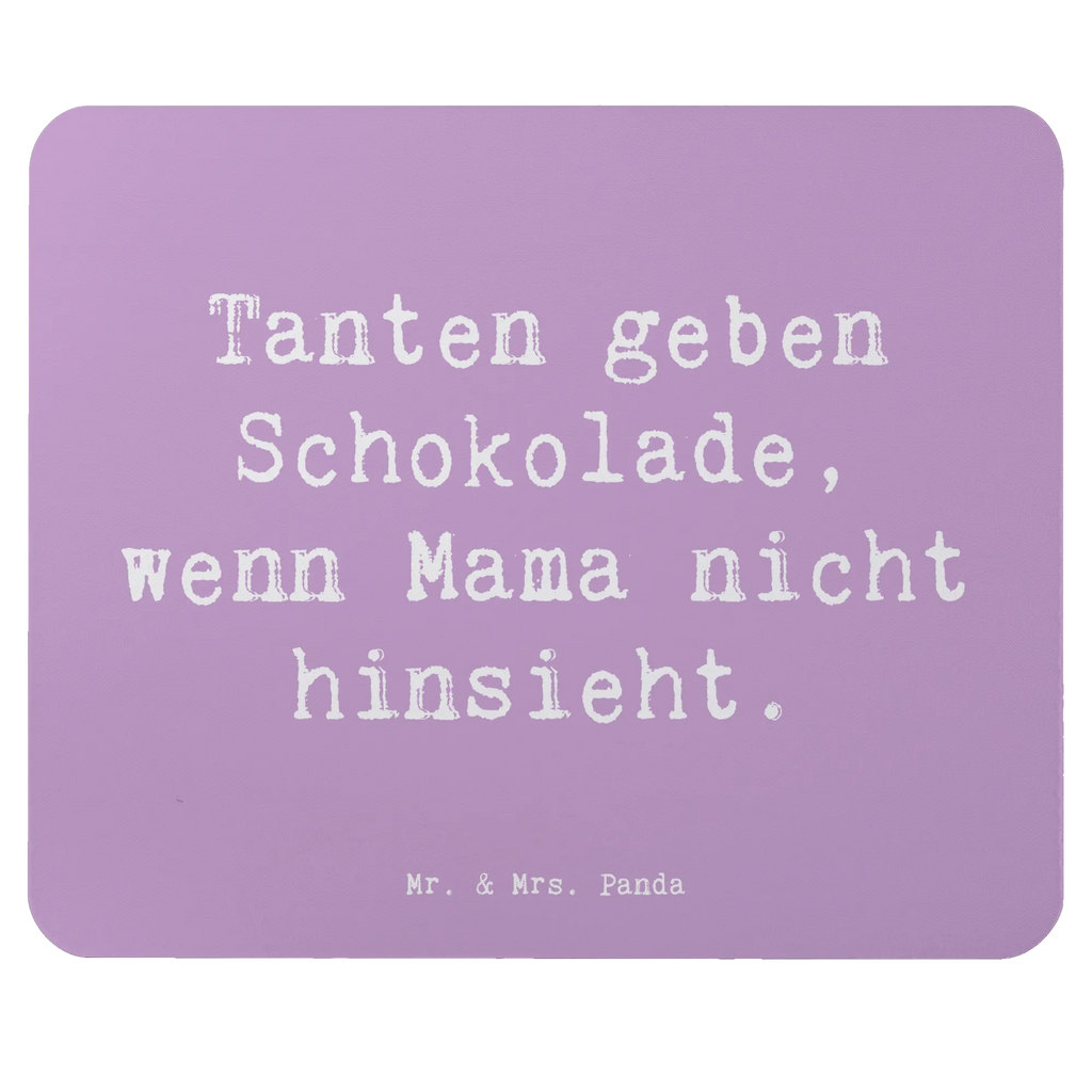 Mauspad Spruch Tanten geben Schokolade, wenn Mama nicht hinsieht. Mousepad, Computer zubehör, Büroausstattung, PC Zubehör, Arbeitszimmer, Mauspad, Einzigartiges Mauspad, Designer Mauspad, Mausunterlage, Mauspad Büro, Familie, Vatertag, Muttertag, Bruder, Schwester, Mama, Papa, Oma, Opa