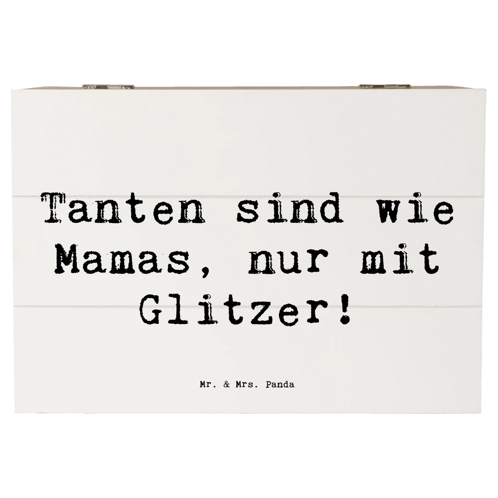 Holzkiste Spruch Glitzernde Tante Holzkiste, Kiste, Schatzkiste, Truhe, Schatulle, XXL, Erinnerungsbox, Erinnerungskiste, Dekokiste, Aufbewahrungsbox, Geschenkbox, Geschenkdose, Familie, Vatertag, Muttertag, Bruder, Schwester, Mama, Papa, Oma, Opa