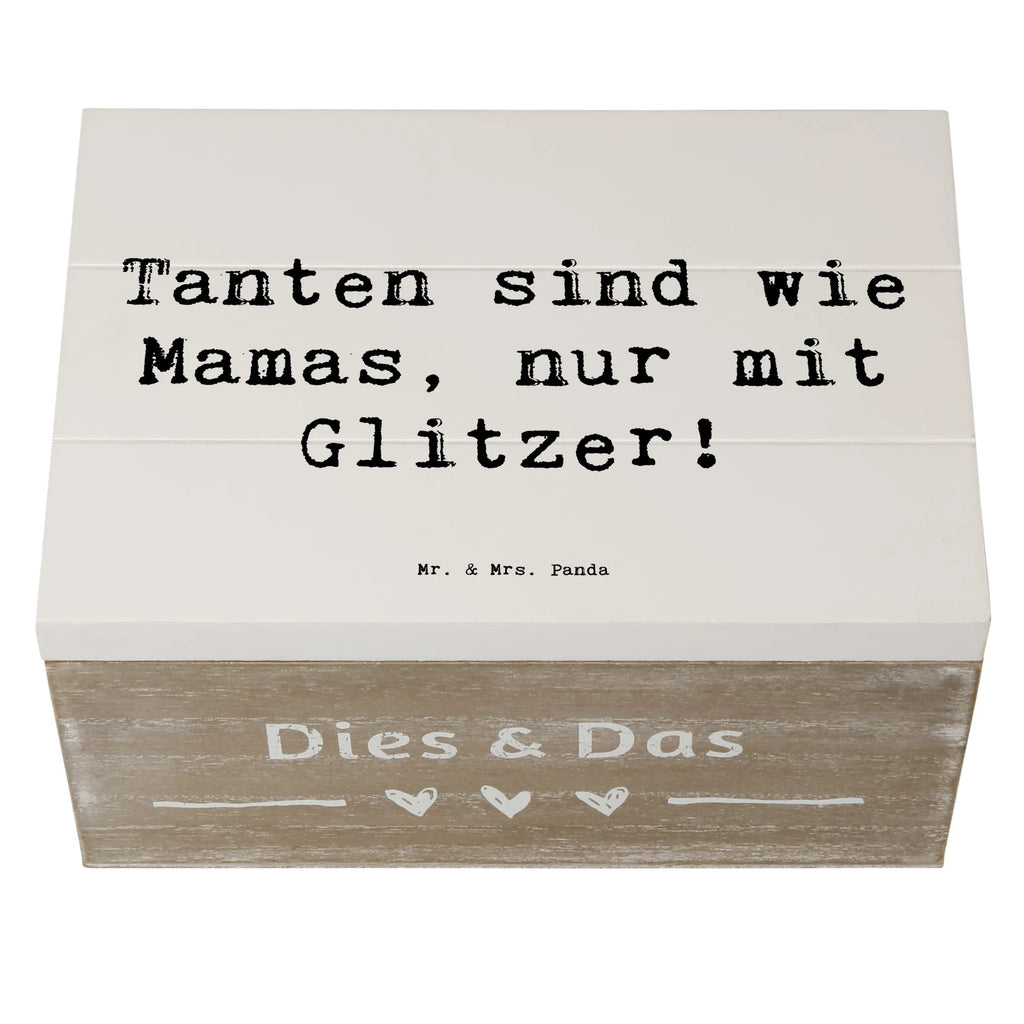 Holzkiste Spruch Glitzernde Tante Holzkiste, Kiste, Schatzkiste, Truhe, Schatulle, XXL, Erinnerungsbox, Erinnerungskiste, Dekokiste, Aufbewahrungsbox, Geschenkbox, Geschenkdose, Familie, Vatertag, Muttertag, Bruder, Schwester, Mama, Papa, Oma, Opa