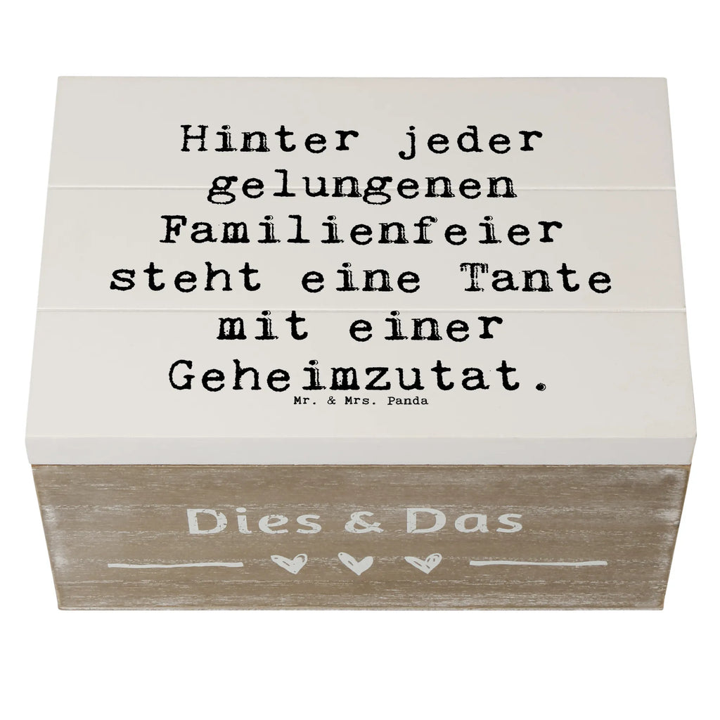 Holzkiste Spruch Tante Geheimzutat Holzkiste, Kiste, Schatzkiste, Truhe, Schatulle, XXL, Erinnerungsbox, Erinnerungskiste, Dekokiste, Aufbewahrungsbox, Geschenkbox, Geschenkdose, Familie, Vatertag, Muttertag, Bruder, Schwester, Mama, Papa, Oma, Opa