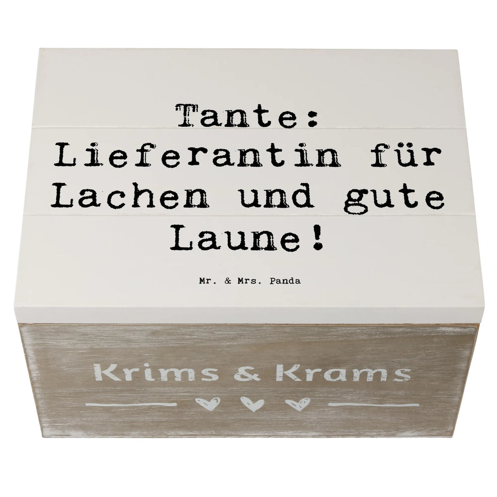 Holzkiste Spruch Tante Lieferantin Holzkiste, Kiste, Schatzkiste, Truhe, Schatulle, XXL, Erinnerungsbox, Erinnerungskiste, Dekokiste, Aufbewahrungsbox, Geschenkbox, Geschenkdose, Familie, Vatertag, Muttertag, Bruder, Schwester, Mama, Papa, Oma, Opa