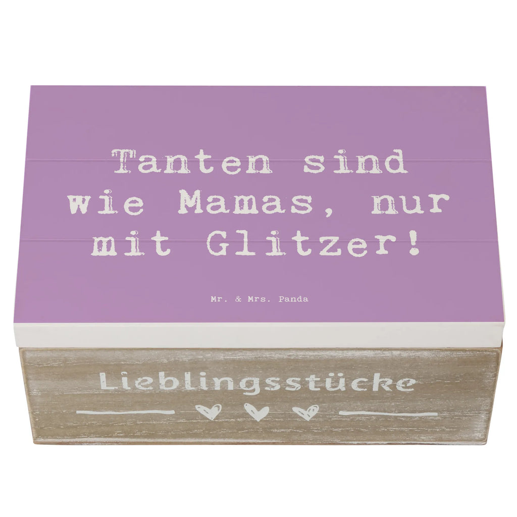 Holzkiste Spruch Glitzernde Tante Holzkiste, Kiste, Schatzkiste, Truhe, Schatulle, XXL, Erinnerungsbox, Erinnerungskiste, Dekokiste, Aufbewahrungsbox, Geschenkbox, Geschenkdose, Familie, Vatertag, Muttertag, Bruder, Schwester, Mama, Papa, Oma, Opa