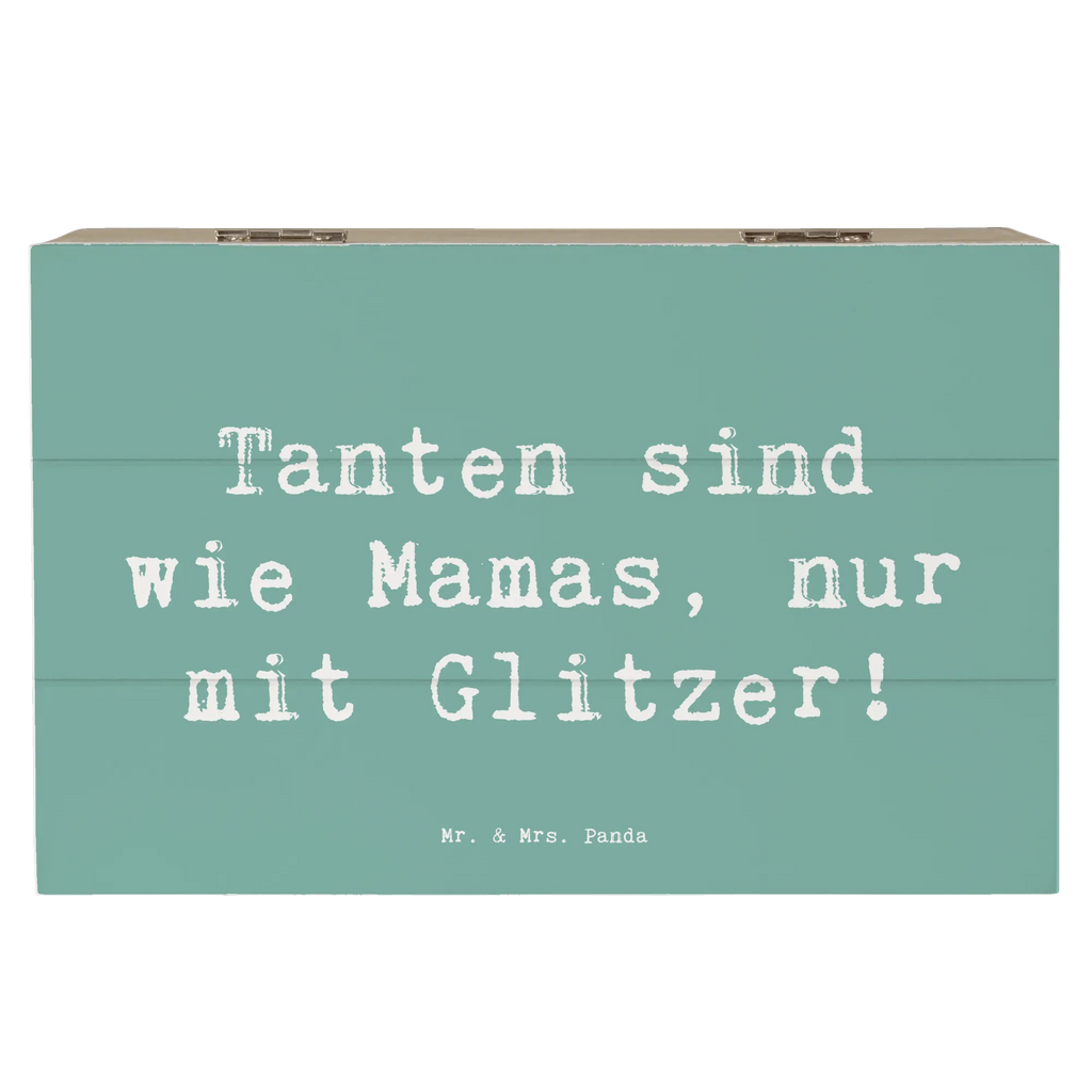 Holzkiste Spruch Glitzernde Tante Holzkiste, Kiste, Schatzkiste, Truhe, Schatulle, XXL, Erinnerungsbox, Erinnerungskiste, Dekokiste, Aufbewahrungsbox, Geschenkbox, Geschenkdose, Familie, Vatertag, Muttertag, Bruder, Schwester, Mama, Papa, Oma, Opa