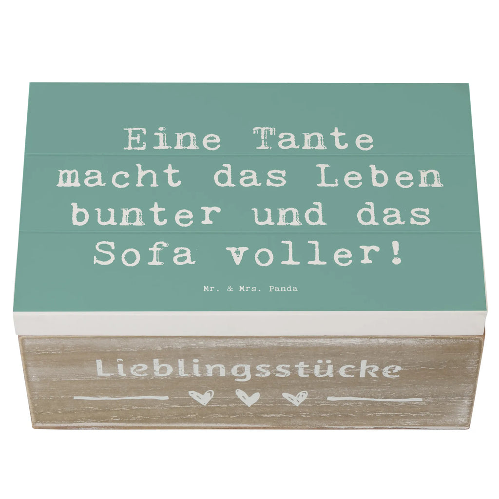 Holzkiste Spruch Bunte Tante Holzkiste, Kiste, Schatzkiste, Truhe, Schatulle, XXL, Erinnerungsbox, Erinnerungskiste, Dekokiste, Aufbewahrungsbox, Geschenkbox, Geschenkdose, Familie, Vatertag, Muttertag, Bruder, Schwester, Mama, Papa, Oma, Opa