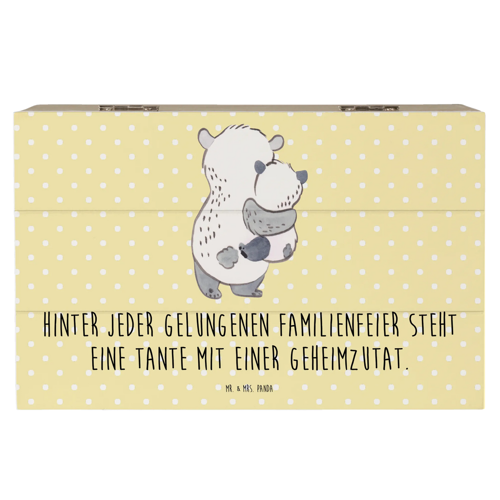 Holzkiste Tante Geheimzutat Holzkiste, Kiste, Schatzkiste, Truhe, Schatulle, XXL, Erinnerungsbox, Erinnerungskiste, Dekokiste, Aufbewahrungsbox, Geschenkbox, Geschenkdose, Familie, Vatertag, Muttertag, Bruder, Schwester, Mama, Papa, Oma, Opa