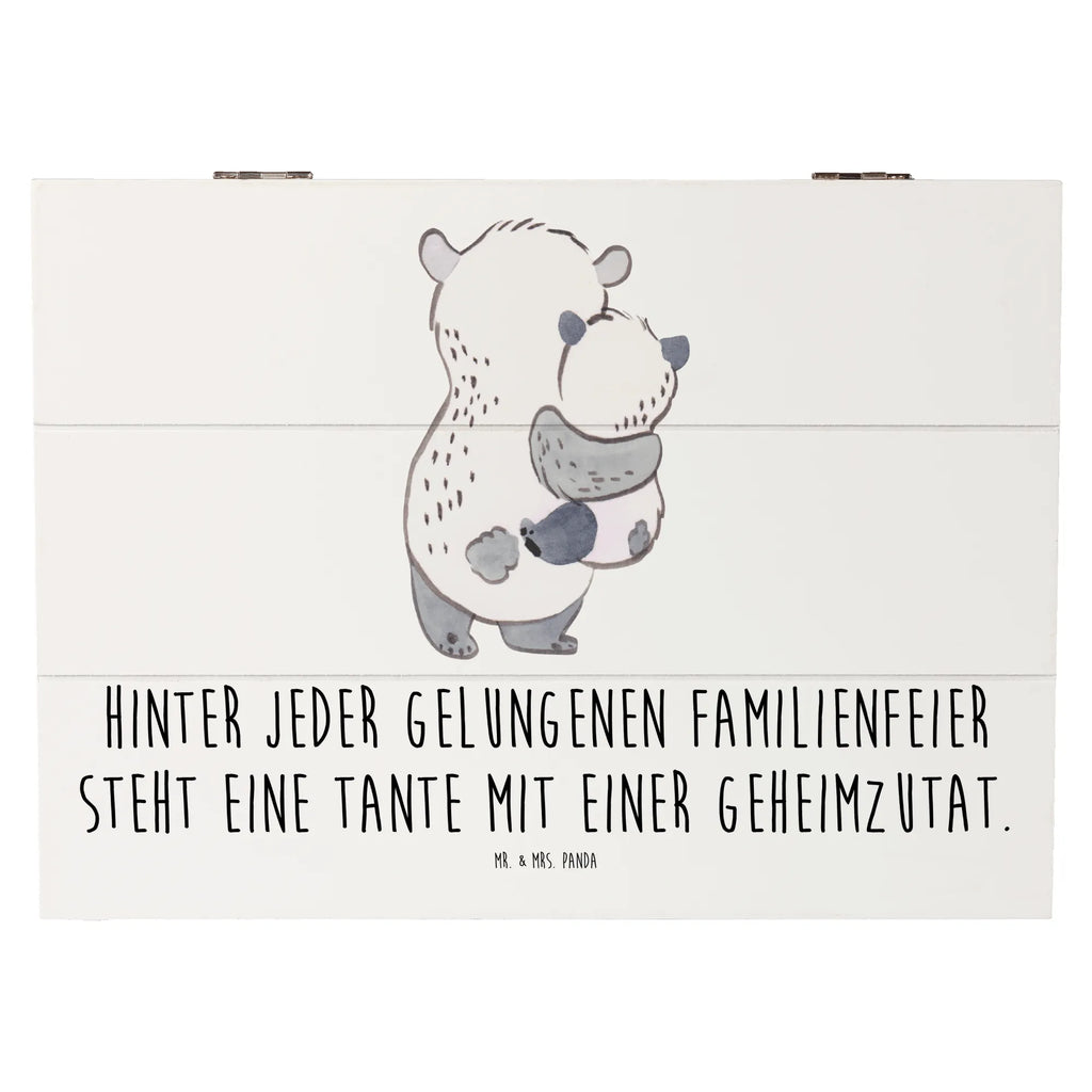 Holzkiste Tante Geheimzutat Holzkiste, Kiste, Schatzkiste, Truhe, Schatulle, XXL, Erinnerungsbox, Erinnerungskiste, Dekokiste, Aufbewahrungsbox, Geschenkbox, Geschenkdose, Familie, Vatertag, Muttertag, Bruder, Schwester, Mama, Papa, Oma, Opa