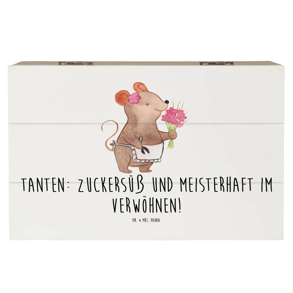 Holzkiste Tante Zuckersüß Holzkiste, Kiste, Schatzkiste, Truhe, Schatulle, XXL, Erinnerungsbox, Erinnerungskiste, Dekokiste, Aufbewahrungsbox, Geschenkbox, Geschenkdose, Familie, Vatertag, Muttertag, Bruder, Schwester, Mama, Papa, Oma, Opa